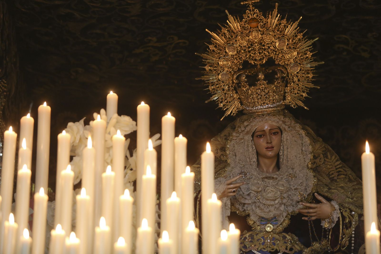Las fotos de la Sagrada Cena, en el Jueves Santo de Málaga