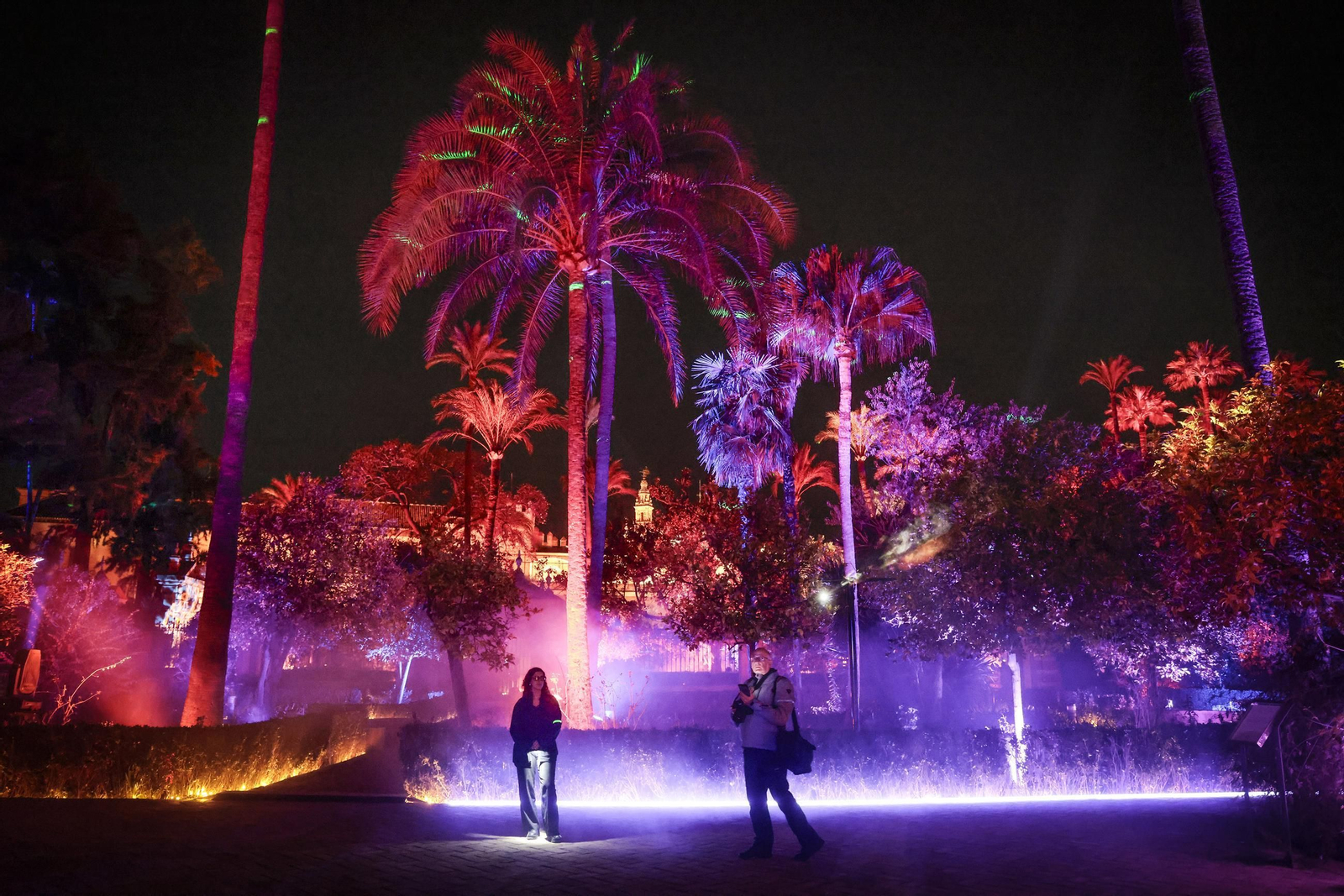 'Naturaleza Encendida' en los Reales Alcázares de Sevilla, todas las fotos