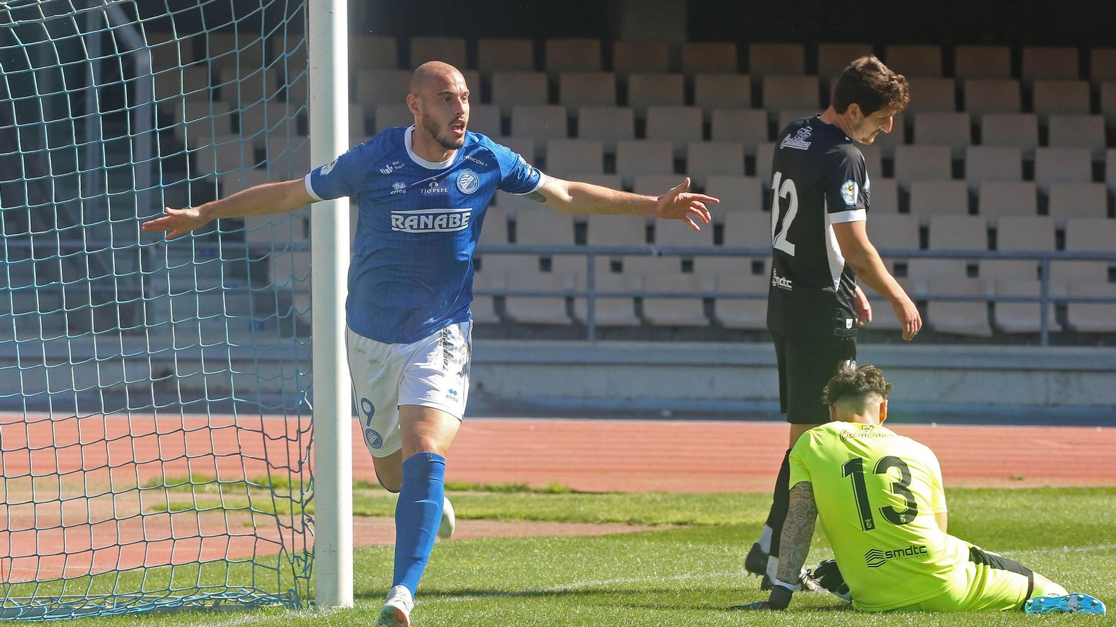 Antonio Sánchez ha marcado cuatro goles en la fase de ascenso.