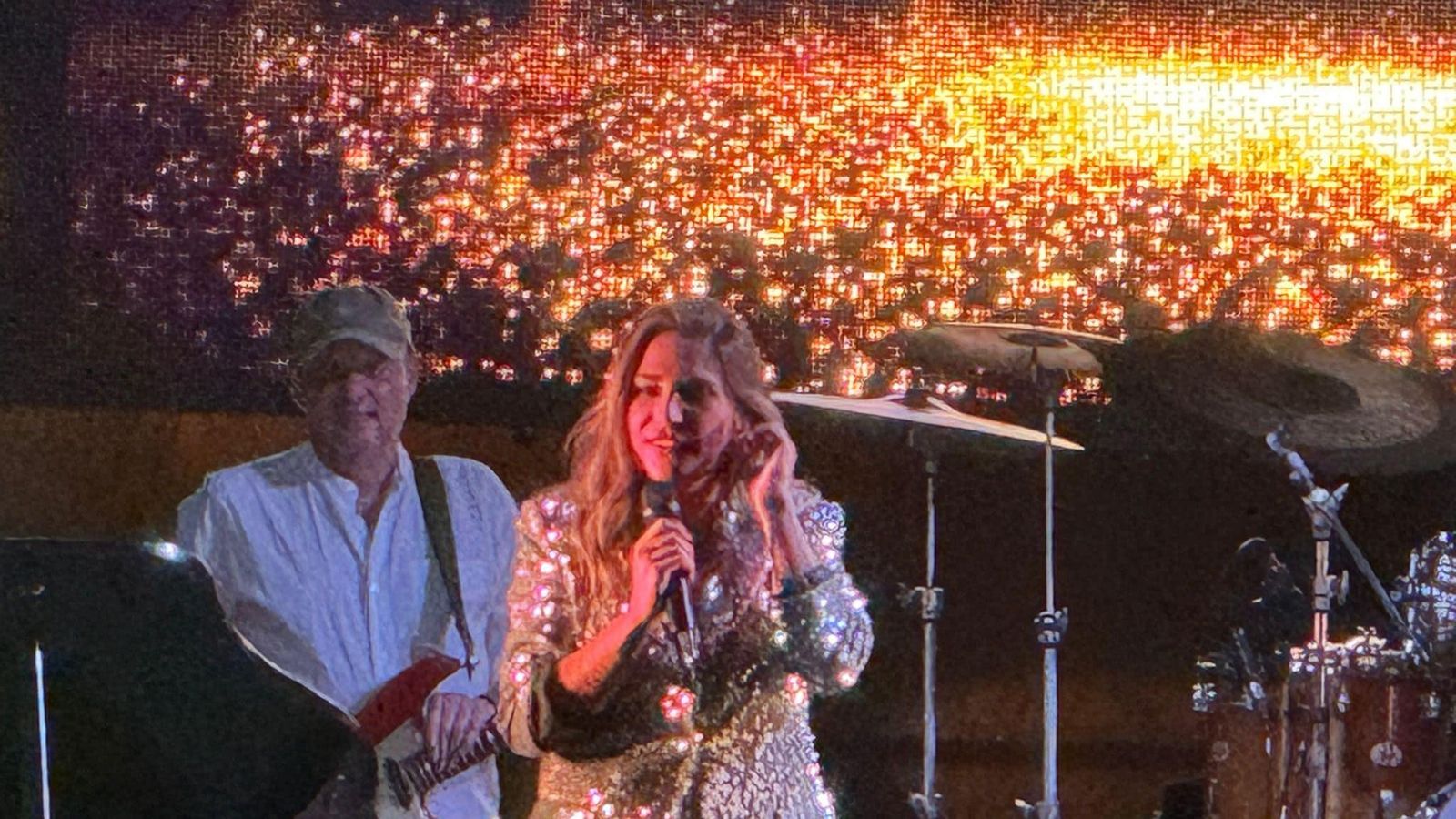 Laura Gallego, en concierto.