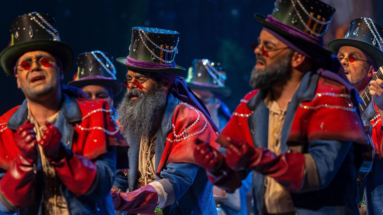 Un momento de la actuación.