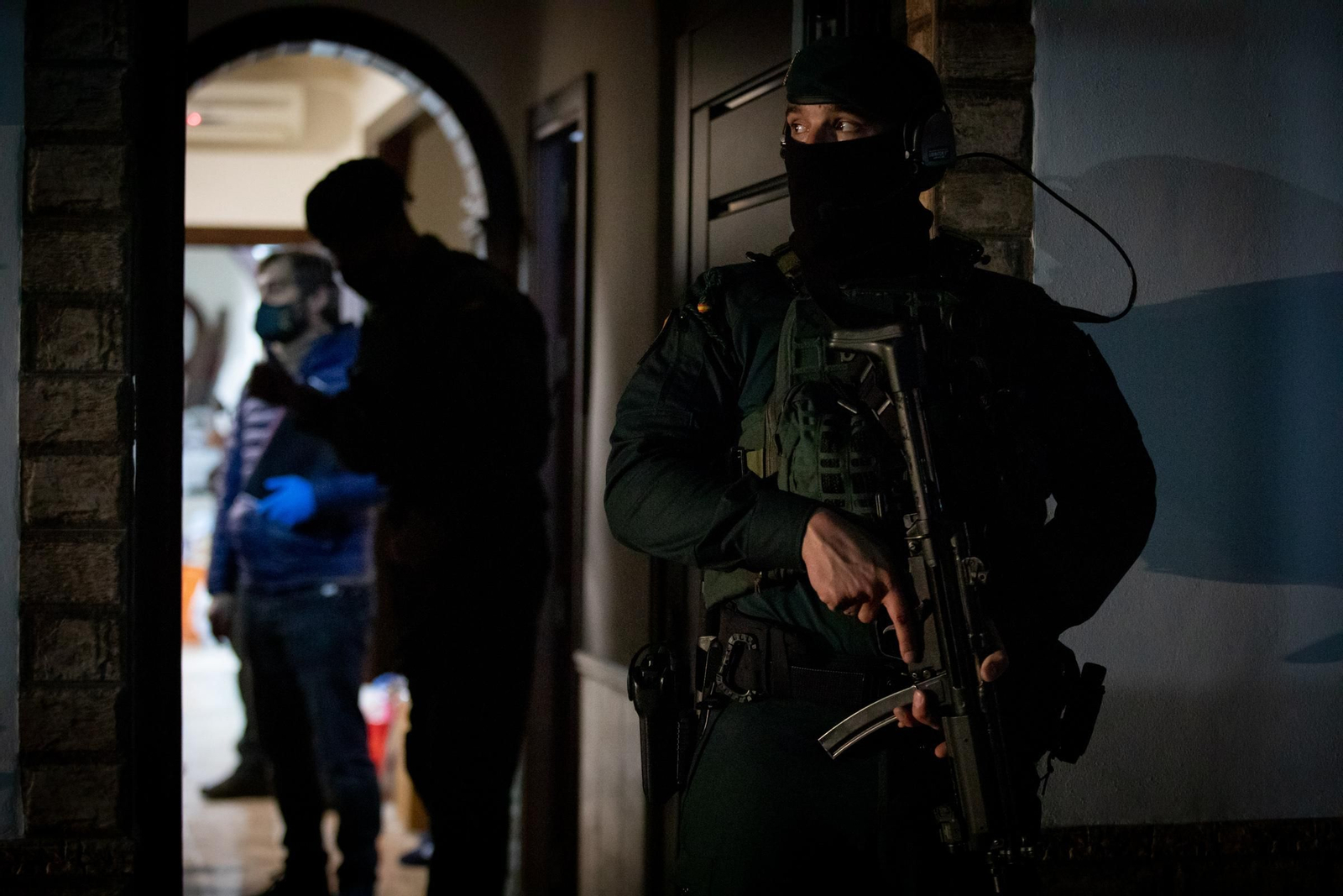 Operación de la Guardia Civil contra el clan de Los Piños en Puerto Serrano