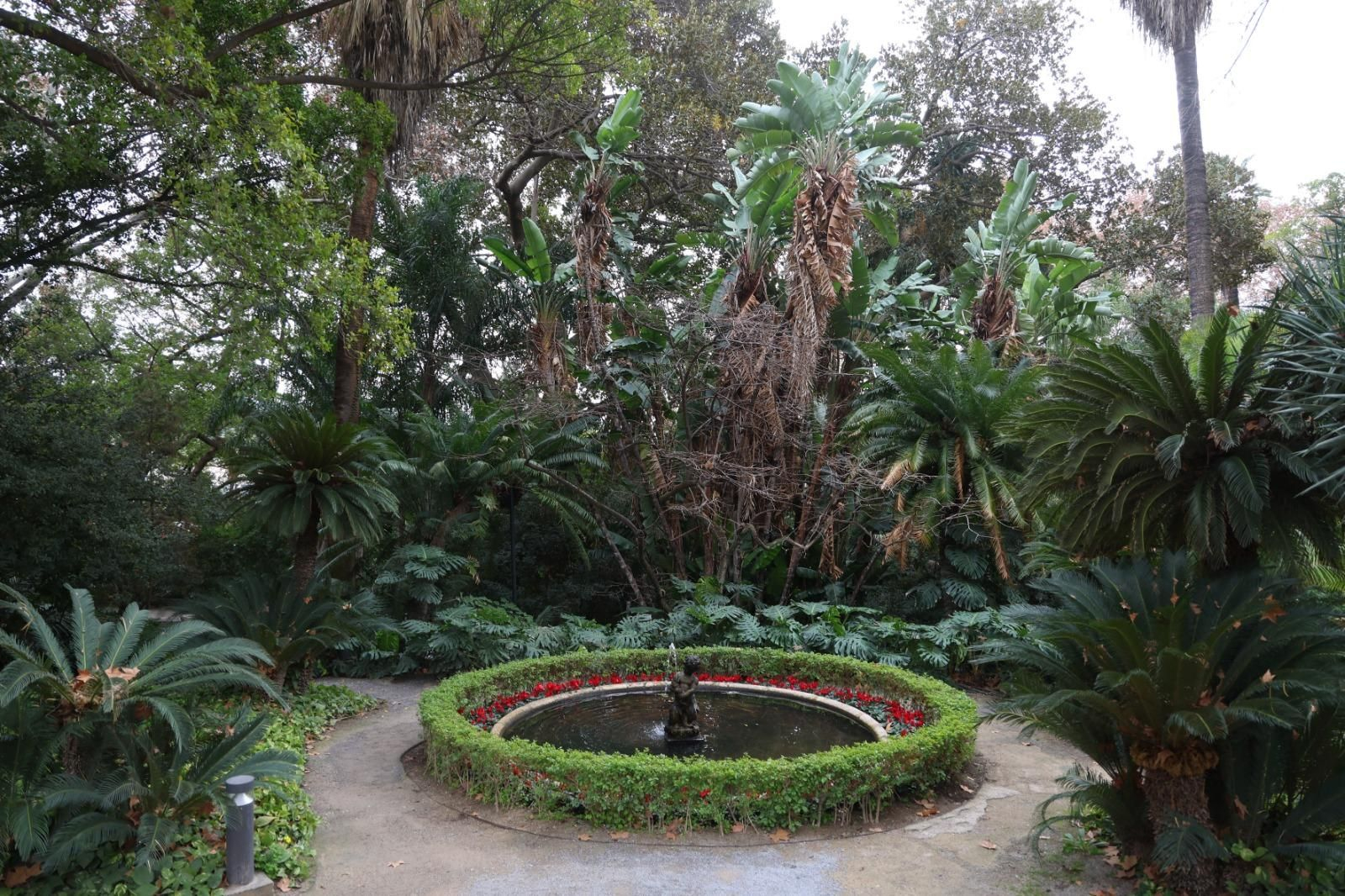 Málaga restaura el Museo Loringiano del jardín La Concepción, en imágenes