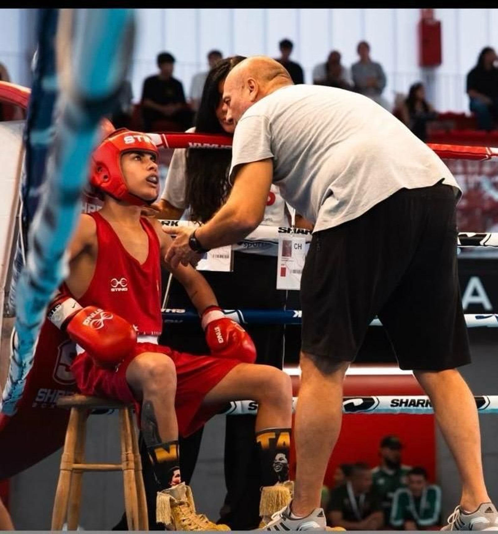 Tristán Romero está apadrinado por el expiloto de motos David García