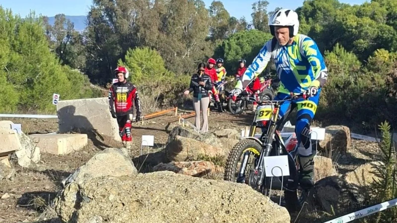 El almeriense, en una de las pruebas del pasado Campeonato de Andalucía.