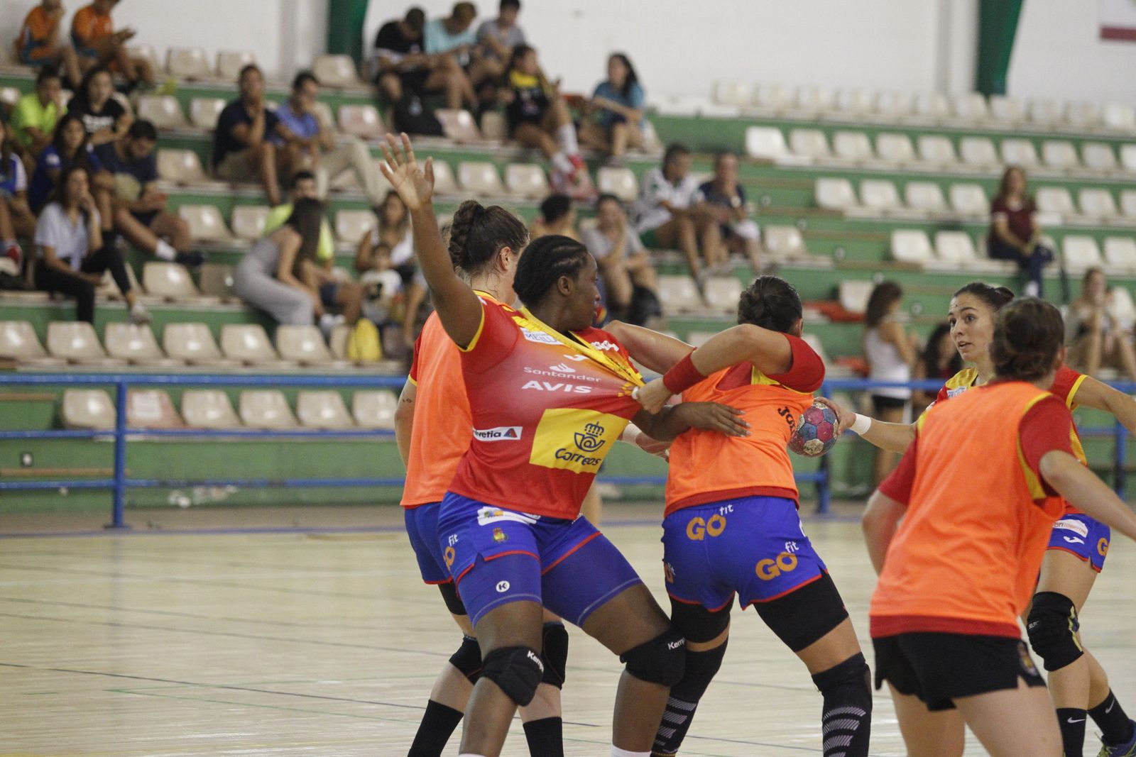 Fotogalería 'guerreras de balonmano'. Entrenamiento Selección Española