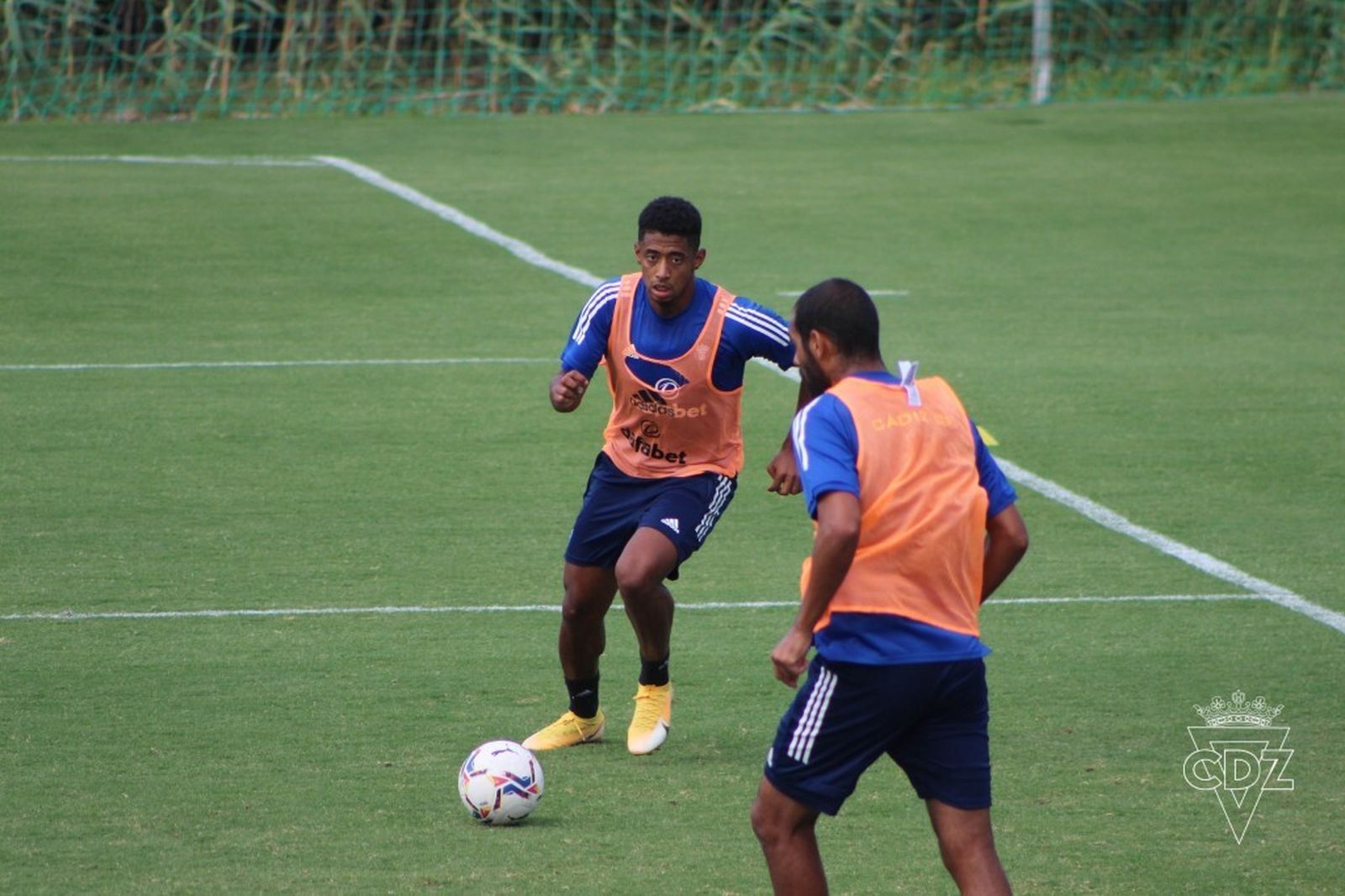 Lozano en un entrenamiento.