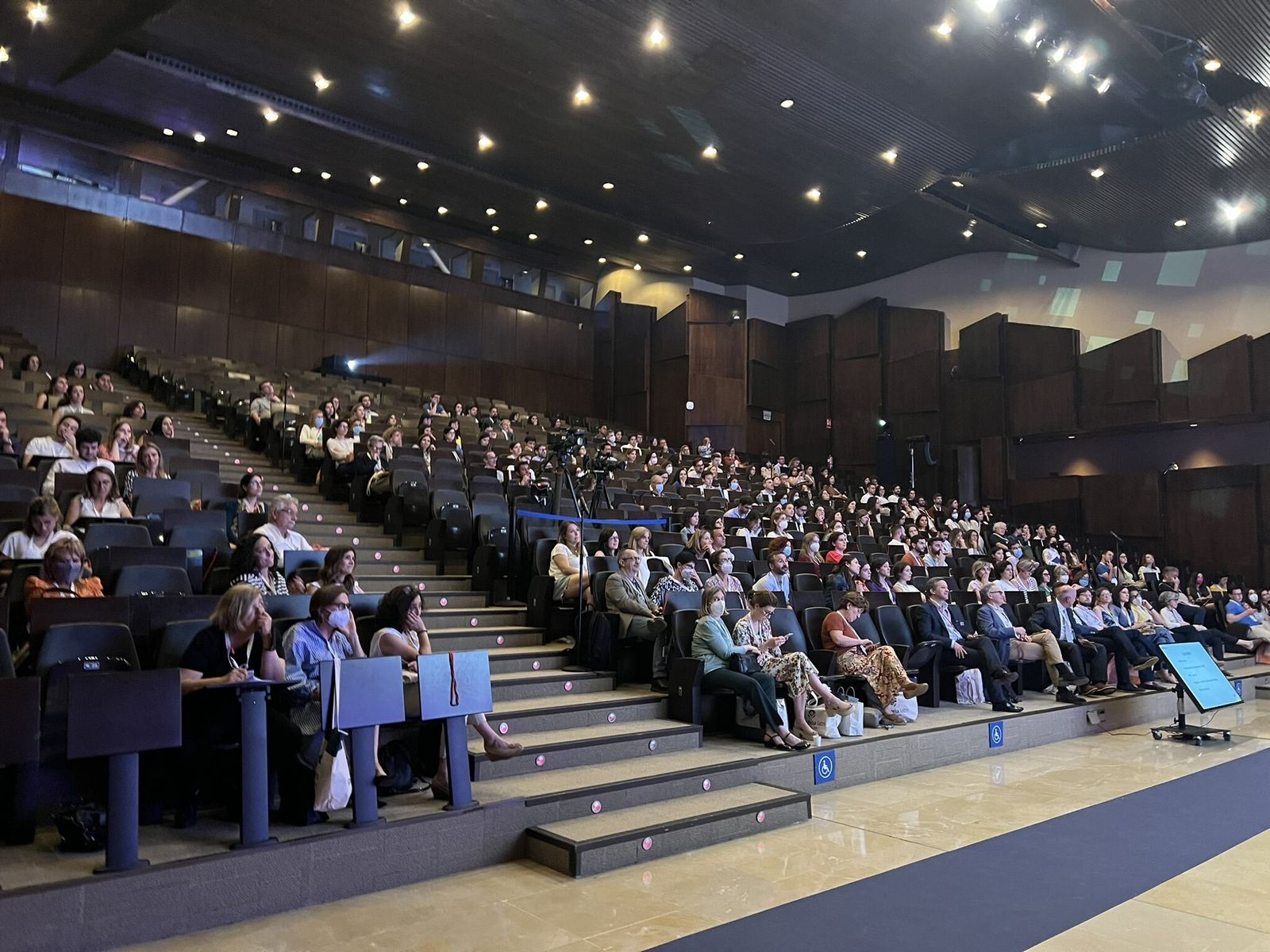 Dermatólogos asistentes al congreso de Málaga.