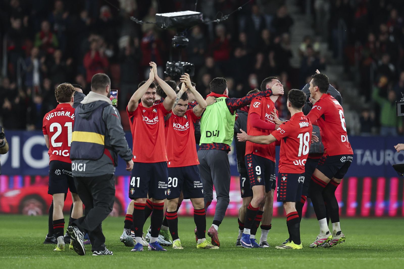 Las fotos de la derrota del Real Madrid contra Osasuna