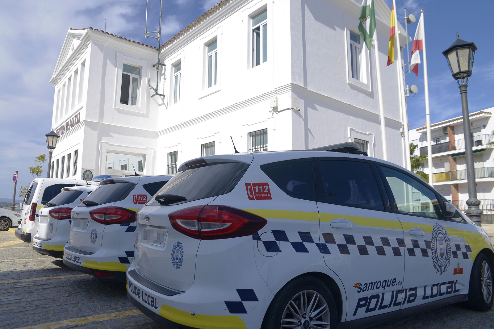 La jefatura de la Policía Local de San Roque.
