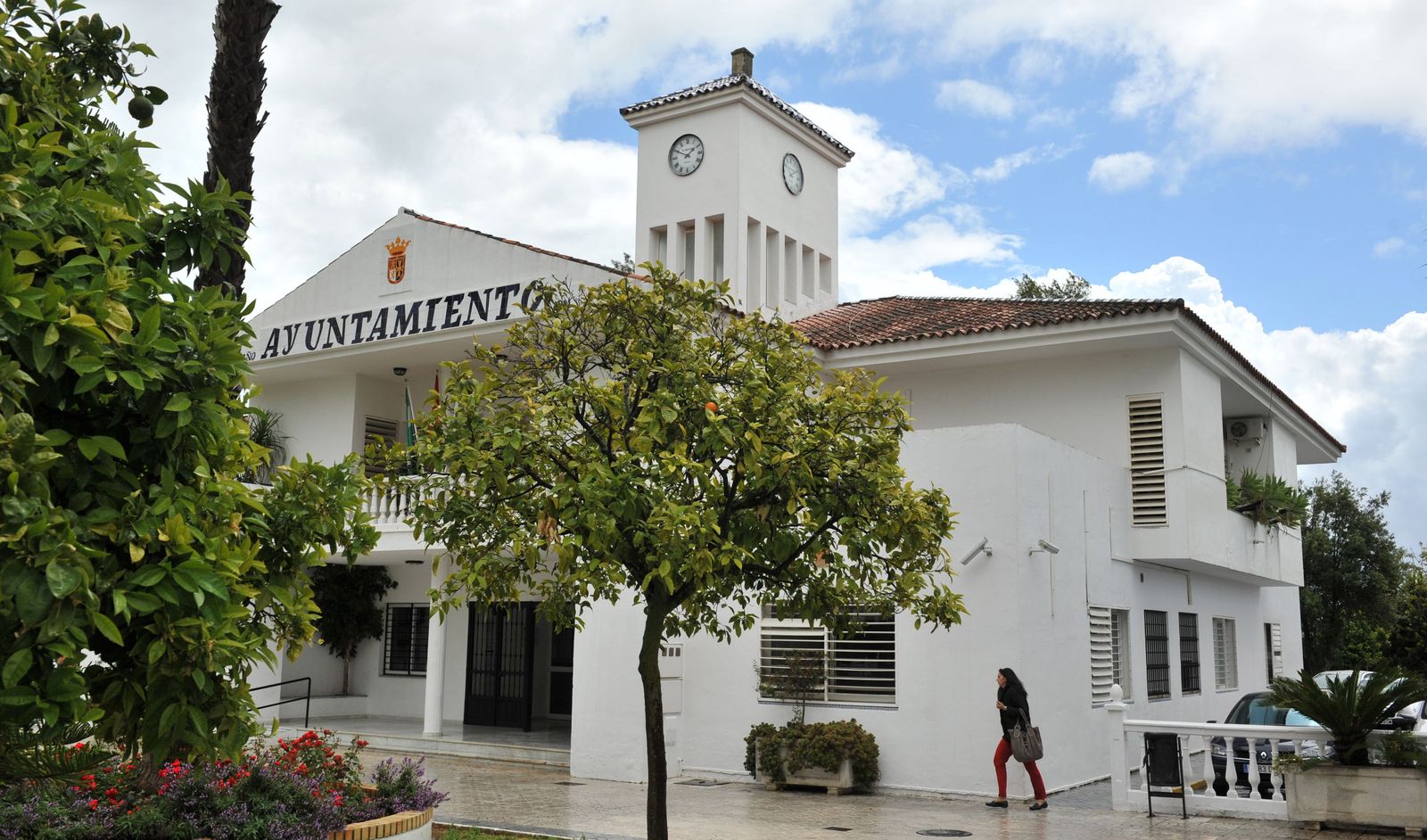 El Ayuntamiento de Espartinas, históricamente gobernado por el PP pero en el que C's ganó en 2015.