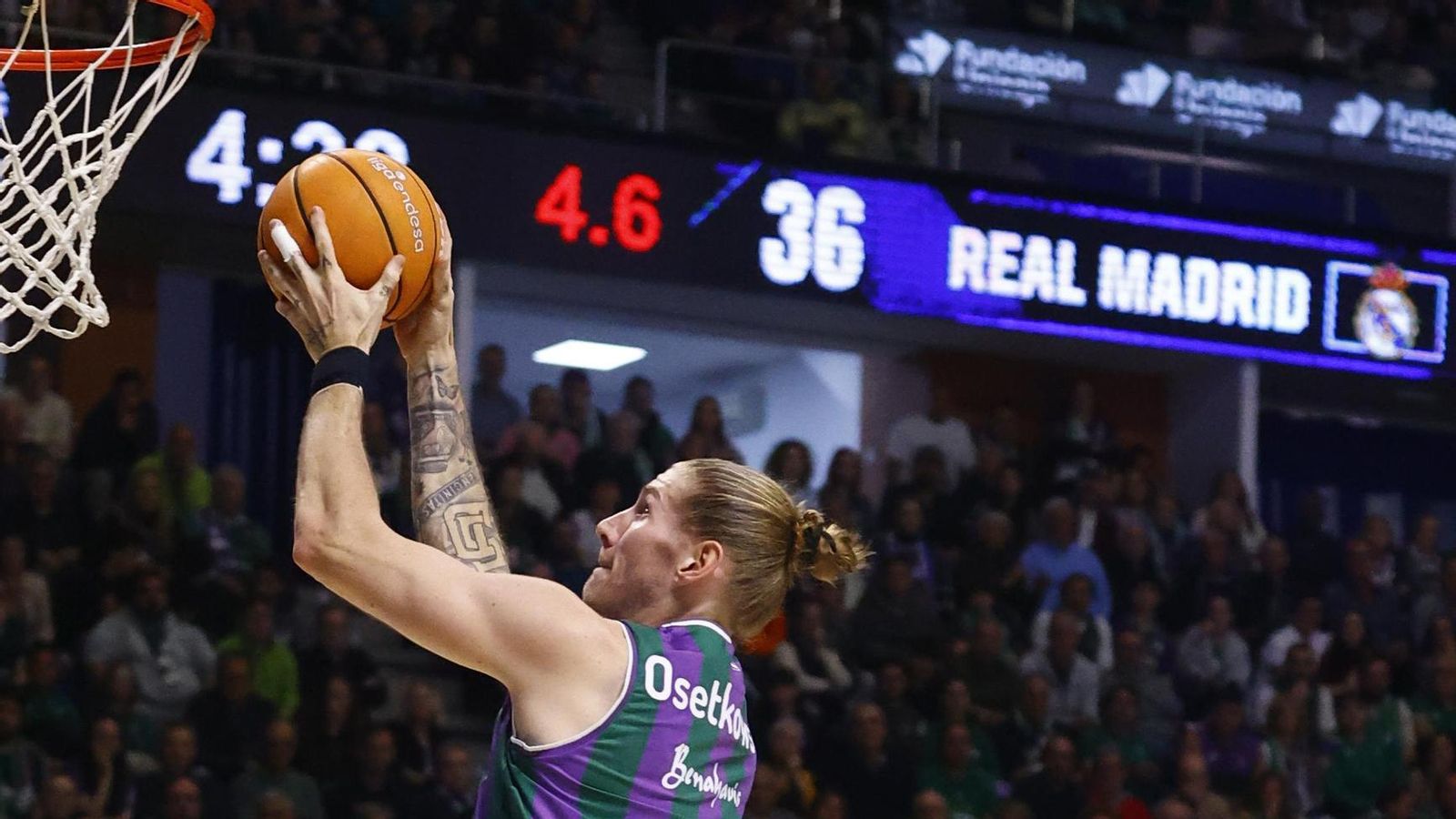 El Unicaja - Real Madrid de Liga Endesa, en fotos