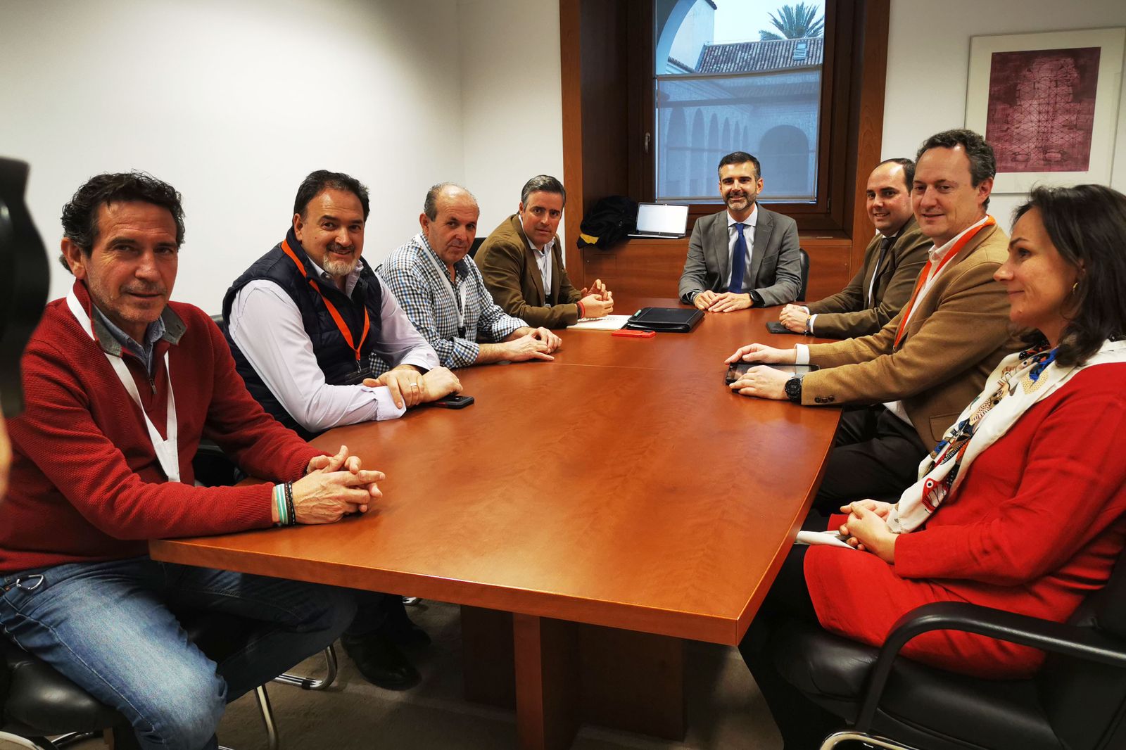 UPA Andalucía en la reunión con el consejero de Medio Ambiente.