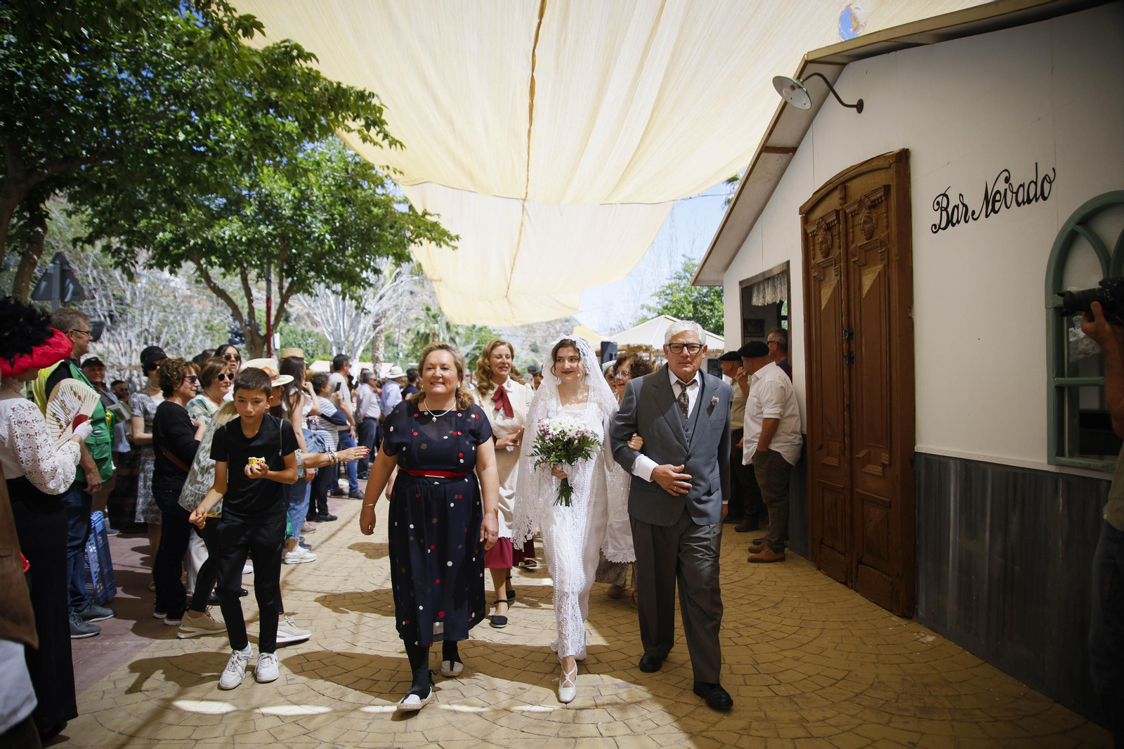 VI Recreación Histórica "Canteros y Caciques en la lucha por el Mármol", en imágenes