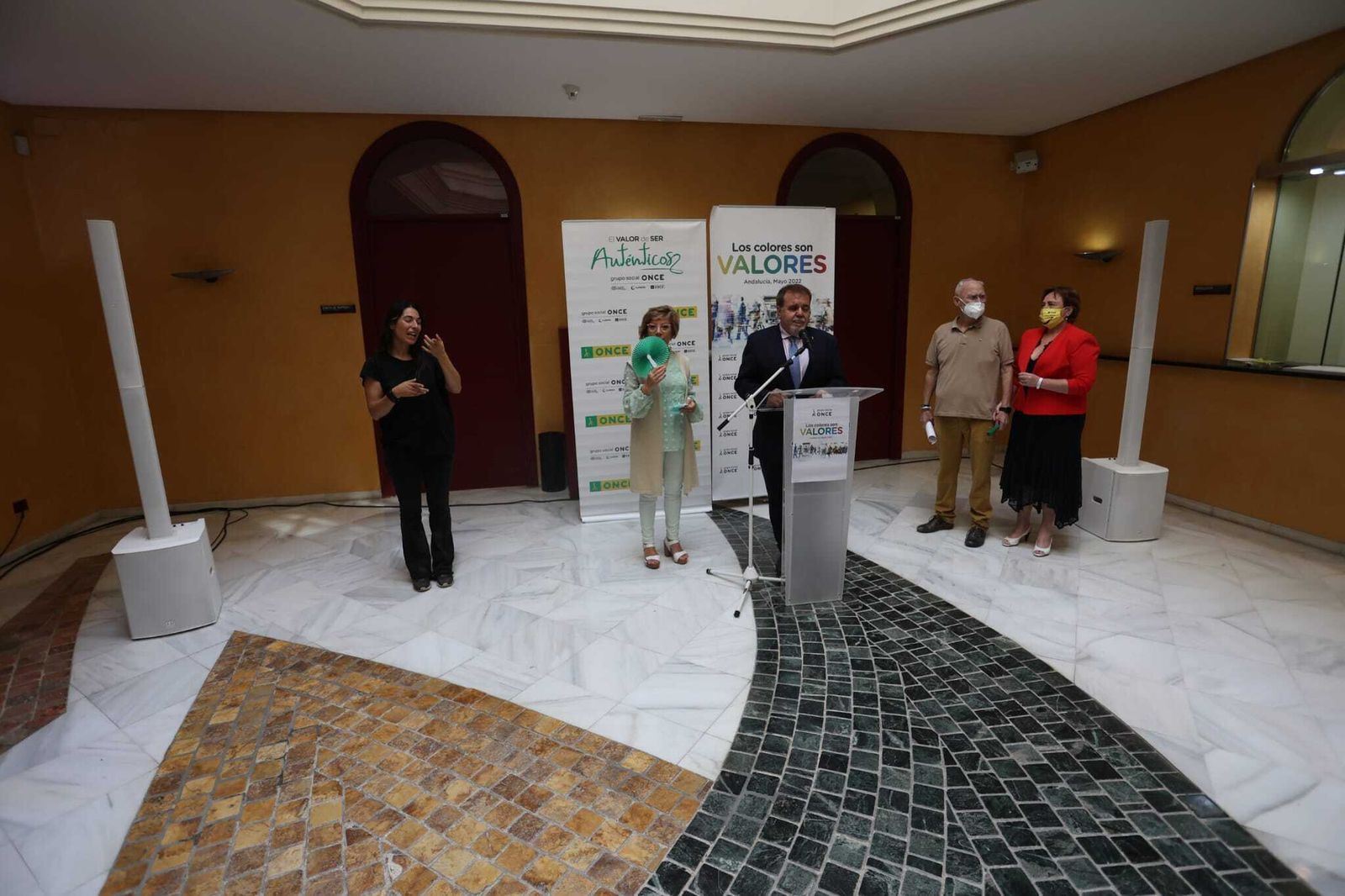 Presentación de la Semana del Grupo Social ONCE  en Jerez.