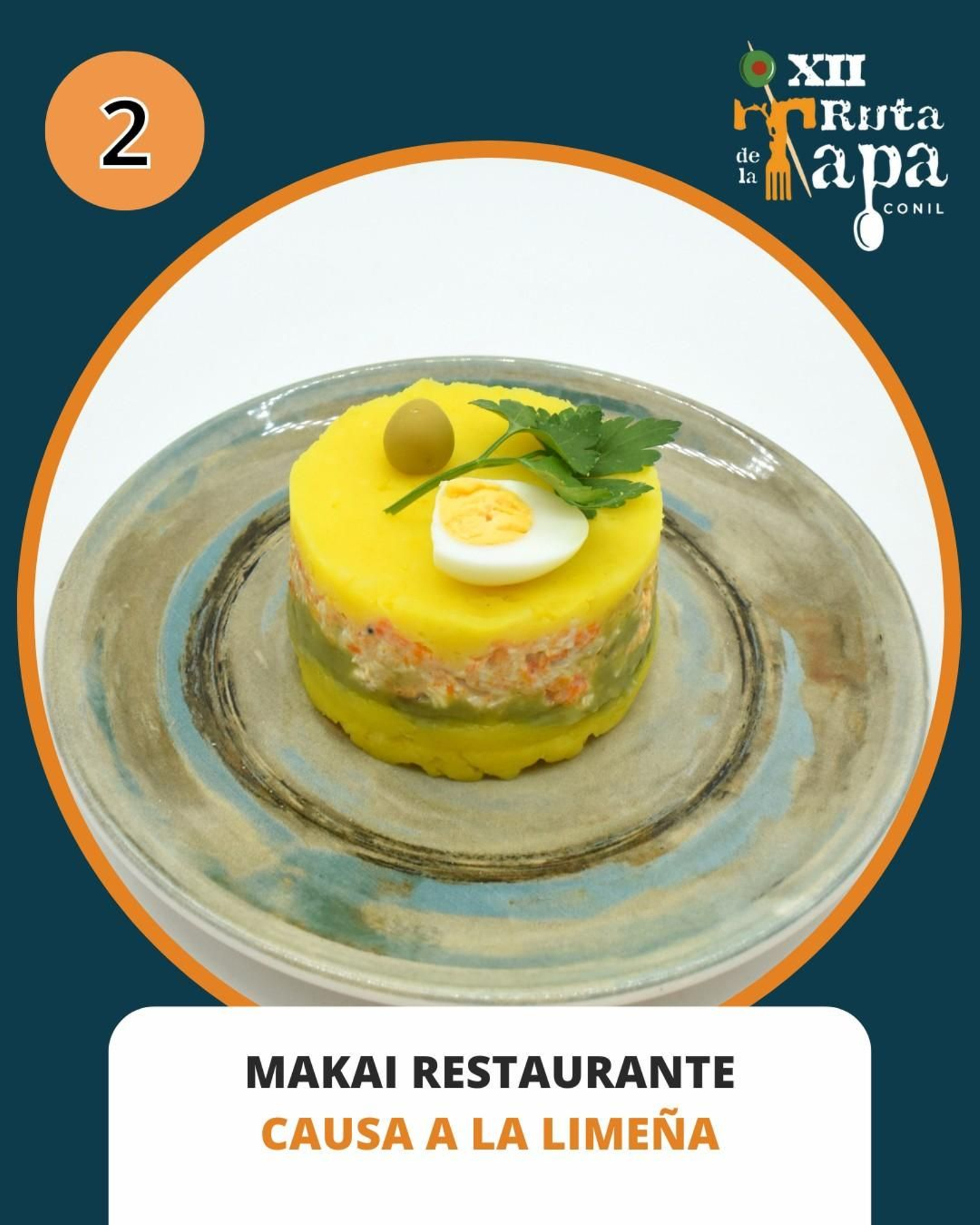 Makai Restaurante / Tapa: Causa a la limeña