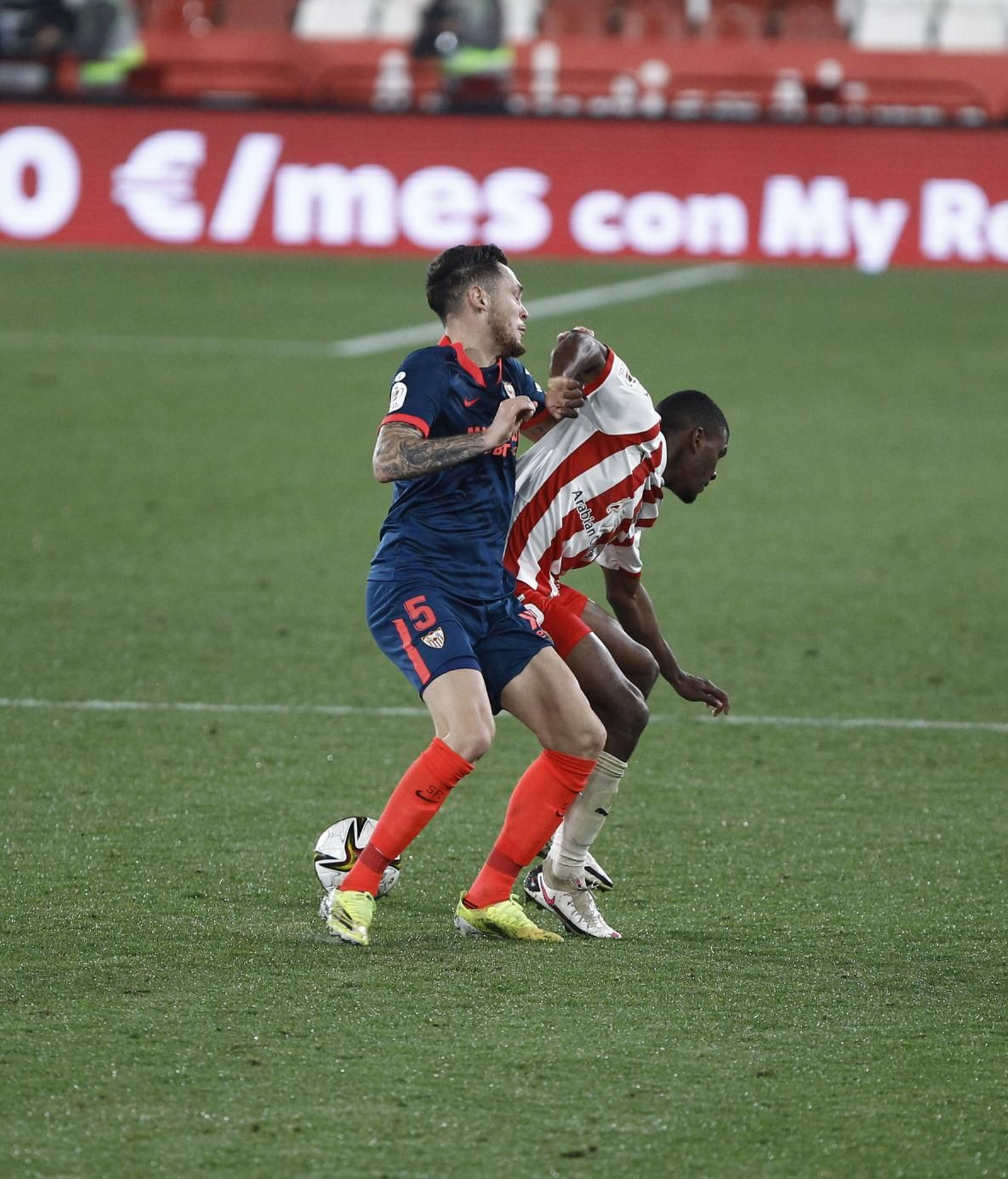 Fotogalería U.D. Almeria-Sevilla F.C. Copa del Rey Fútbol.