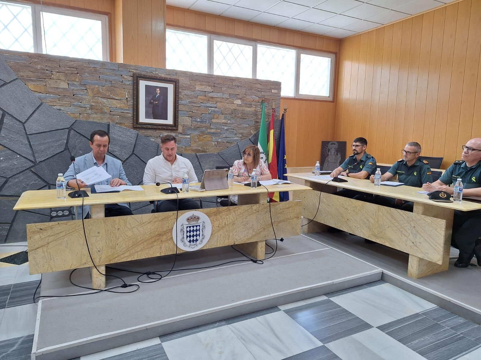 Junta Local de Seguridad celebrada en Macael.