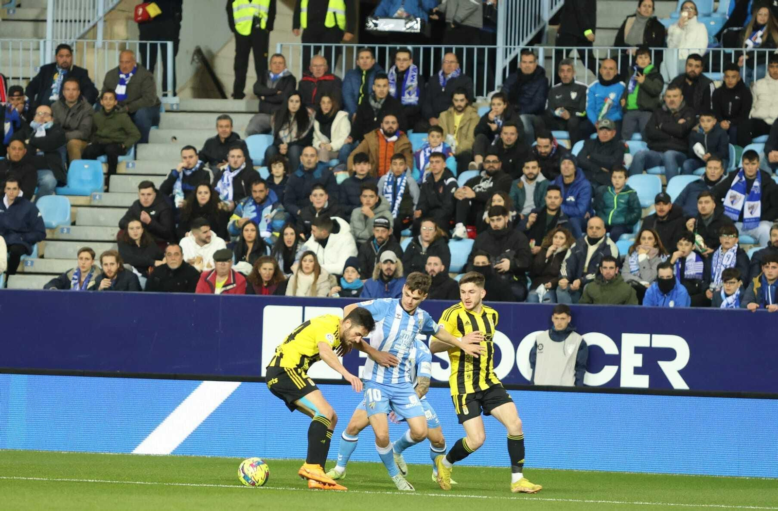 El Málaga CF - Real Oviedo, en fotos