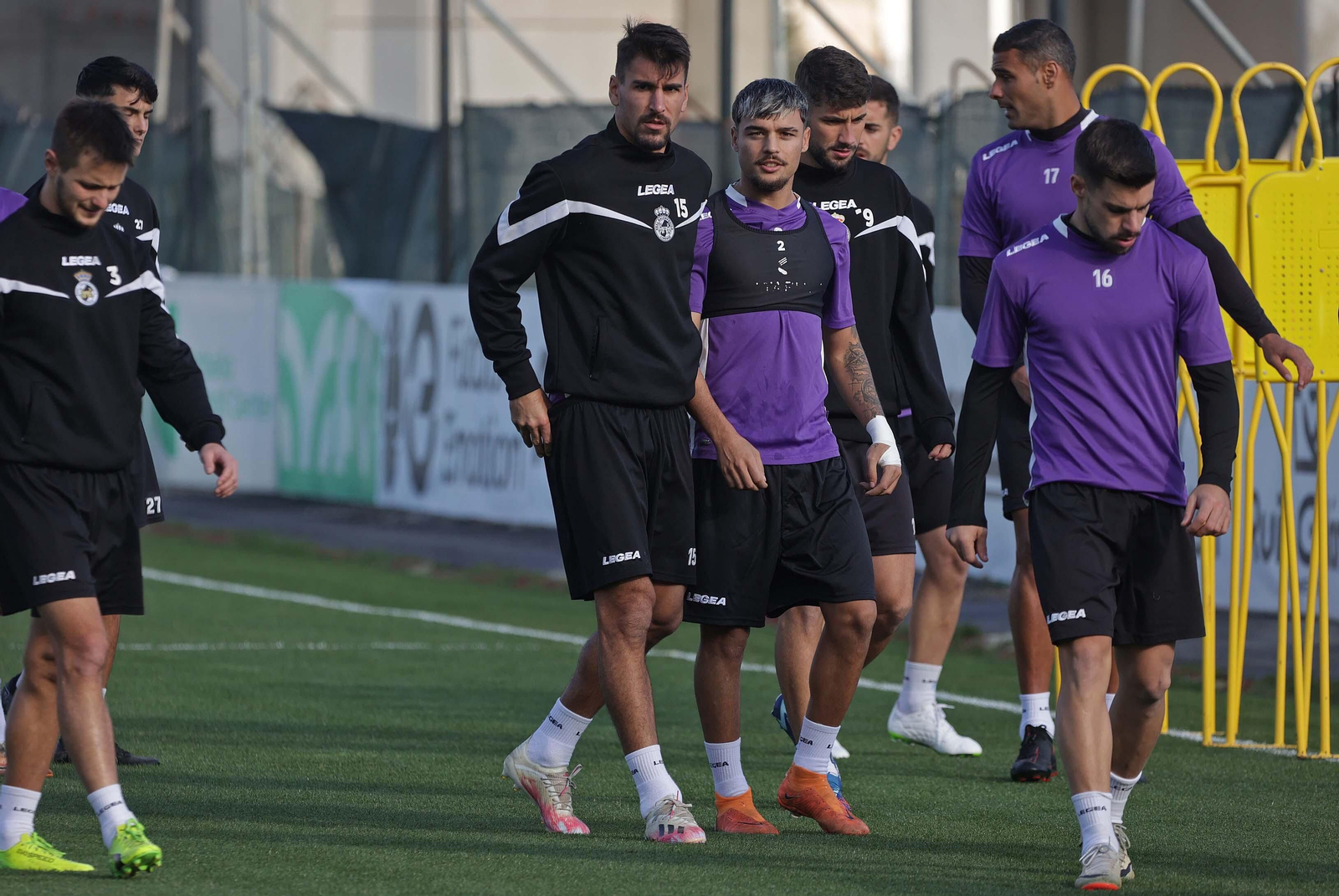 La vuelta a los entrenamientos de la Balona después del descanso de Navidad, en imágenes