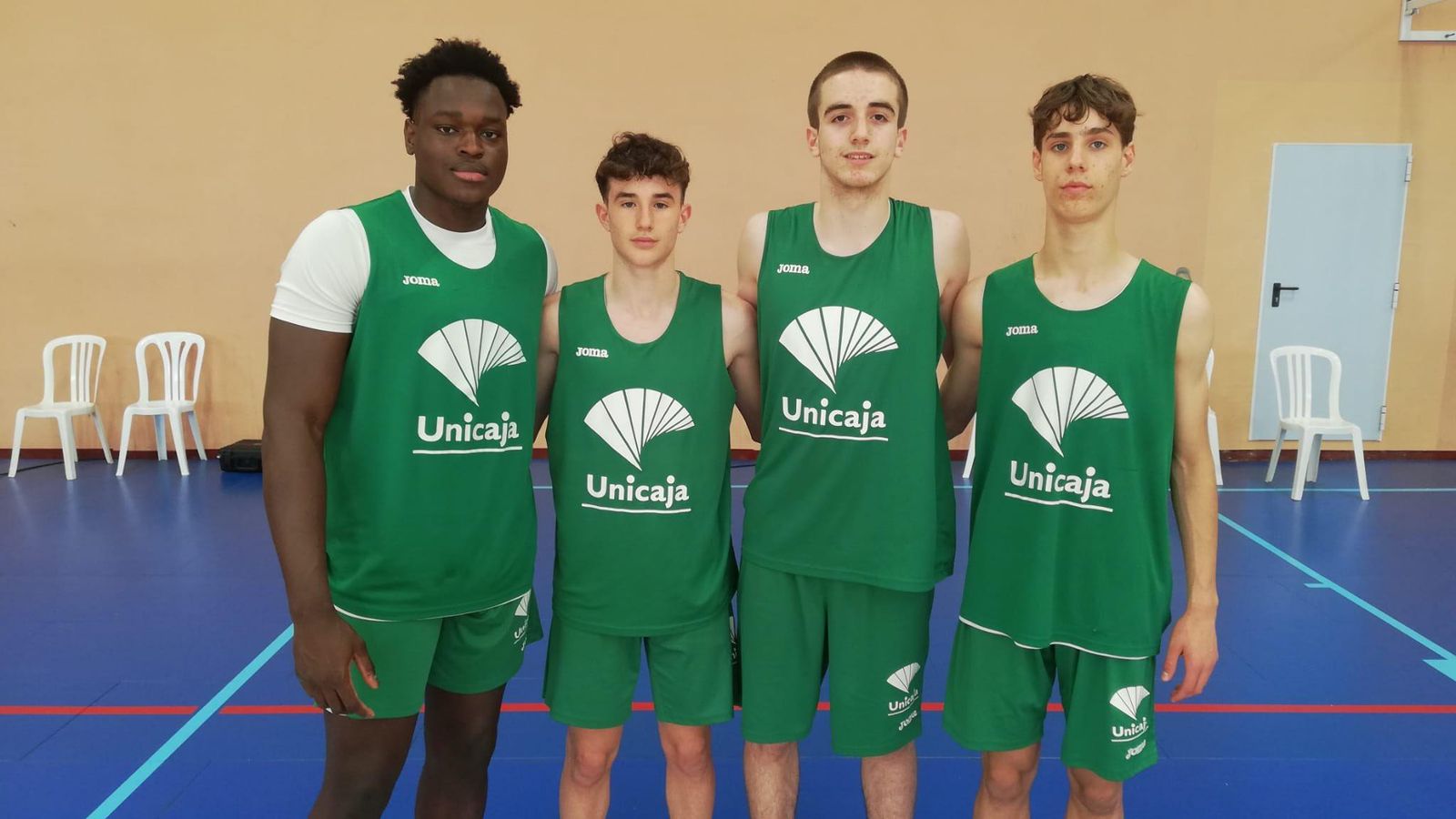 Jeffry Godspower, Hugo Vázquez, Rubén Salazar y Guille del Pino.