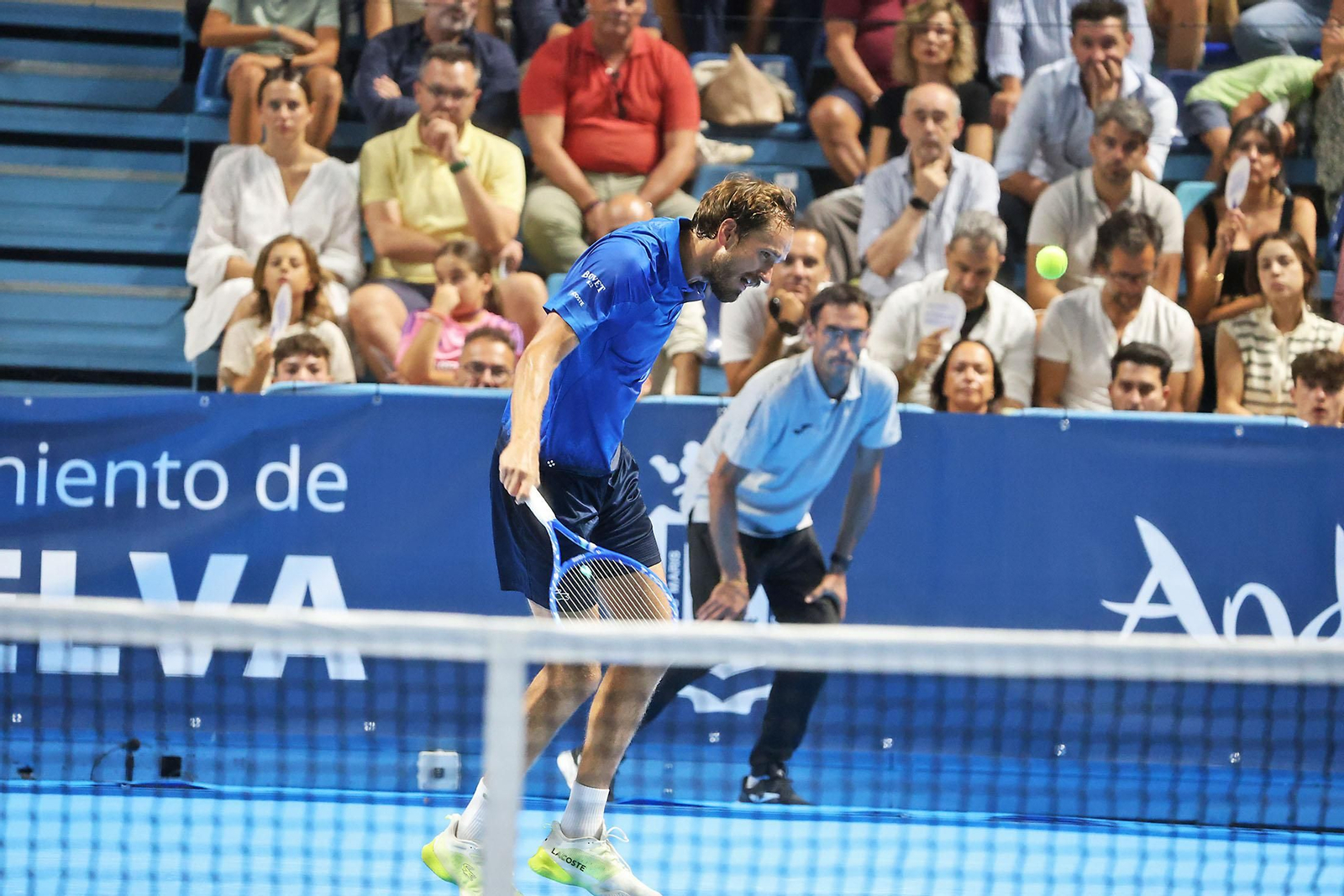 Imágenes de la final masculina de la Copa del Rey de tenis entre Daniil Medvedev y Alejandro Davidovich