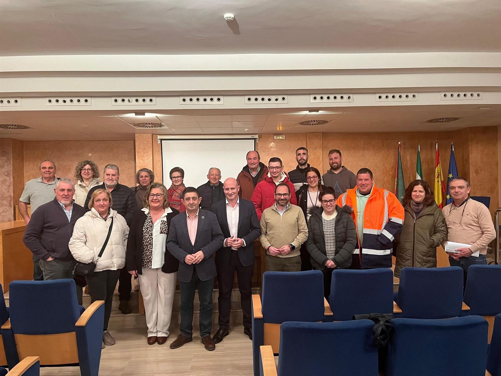 Presentación del Plan de Infraestructuras Hidráulicas para la mejora de la red de abastecimiento de agua en alta de Huelma.