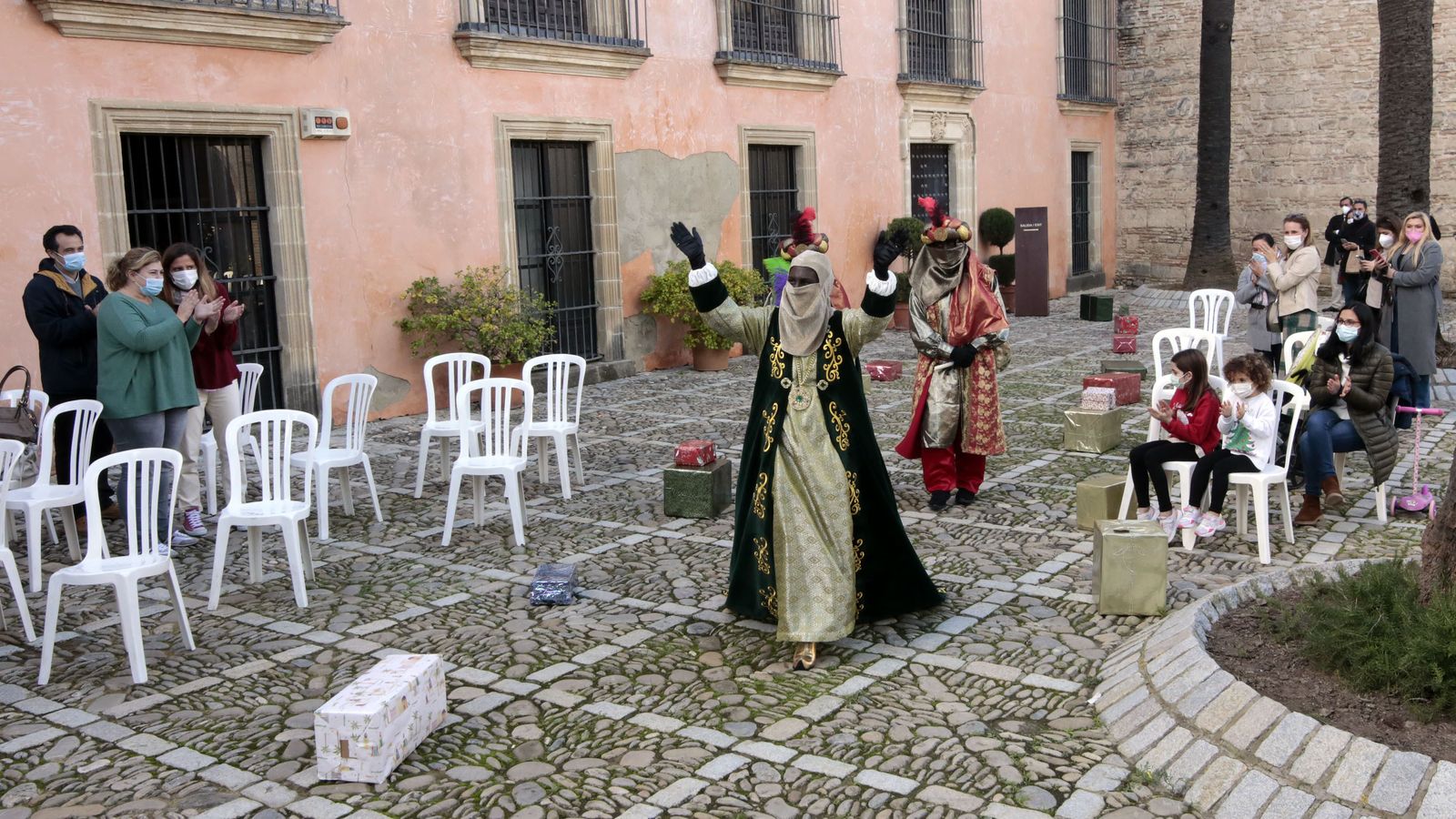Coronación de los Reyes Magos de Jerez en el Alcázar