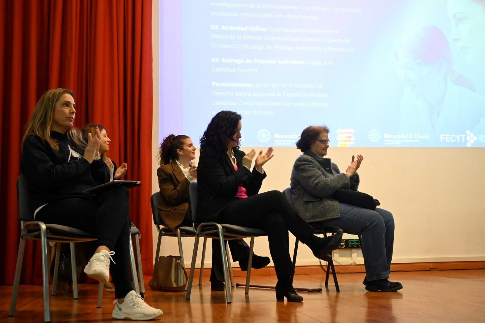 Las mejores imágenes del Día de la Mujer y la Niña en la Ciencia en la UHU