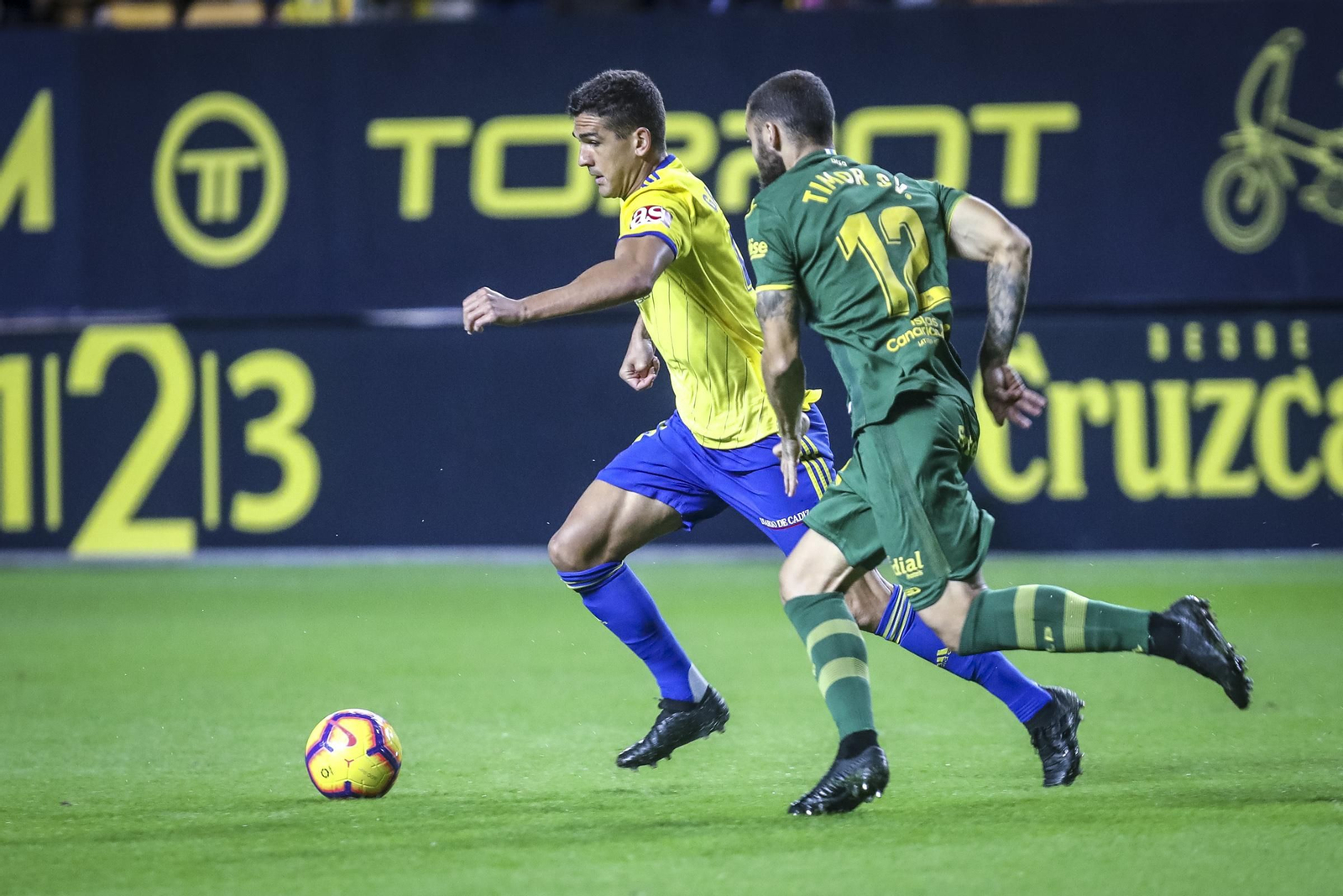 El Cádiz CF- Las Palmas, en imágenes