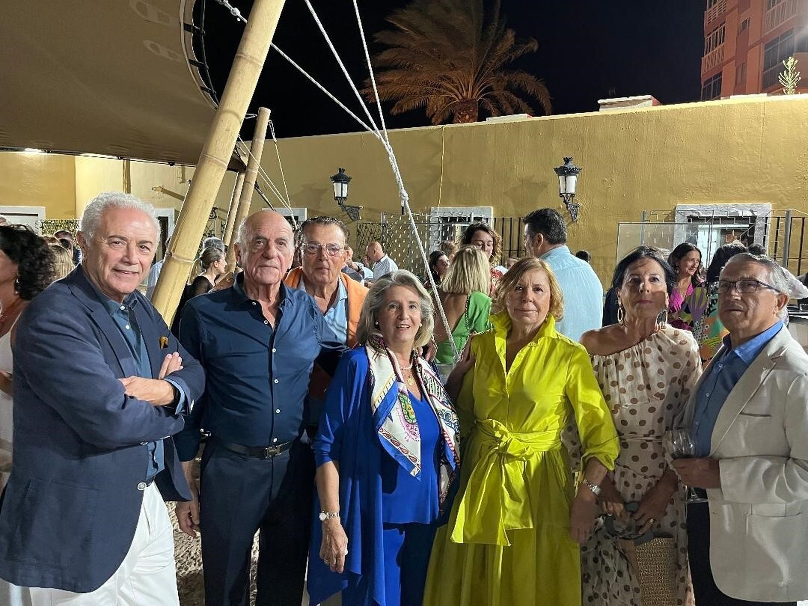 Manolo Jiménez, Alfonso Arcusa, Begoña Ingunza, María José Rendón, Lourdes Arenas y Diego de la Rosa.