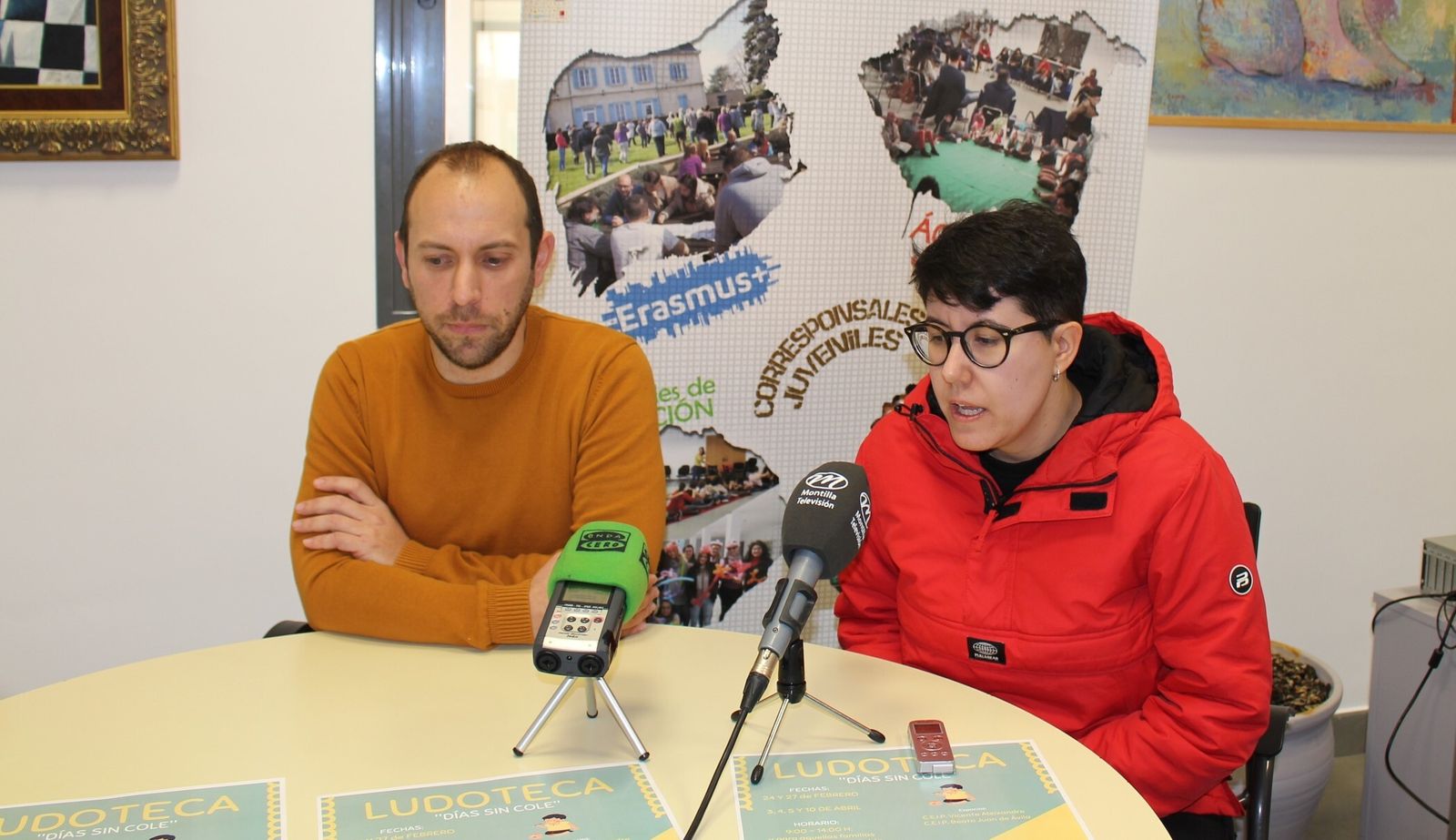 Presentación del servicio gratuito de ludoteca en Montilla.