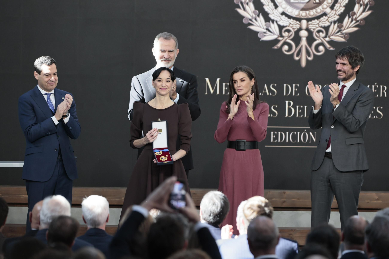 La entrega de las Medallas al Mérito en las Bellas Artes en imágenes
