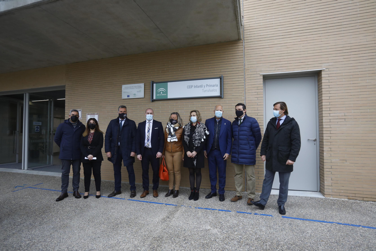 Las fotografías de la inauguración del colegio Turruñuelos.