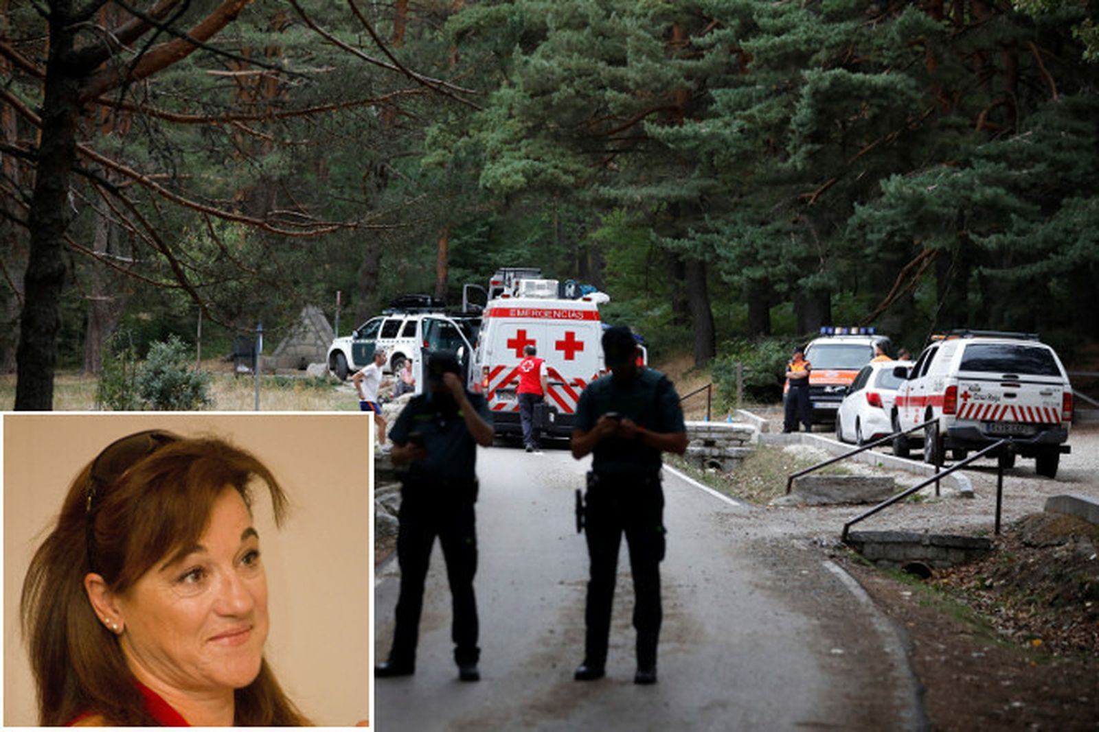 Efectivos de la Guardia Civil participan en la búsqueda de Blanca Fernández Ochoa.