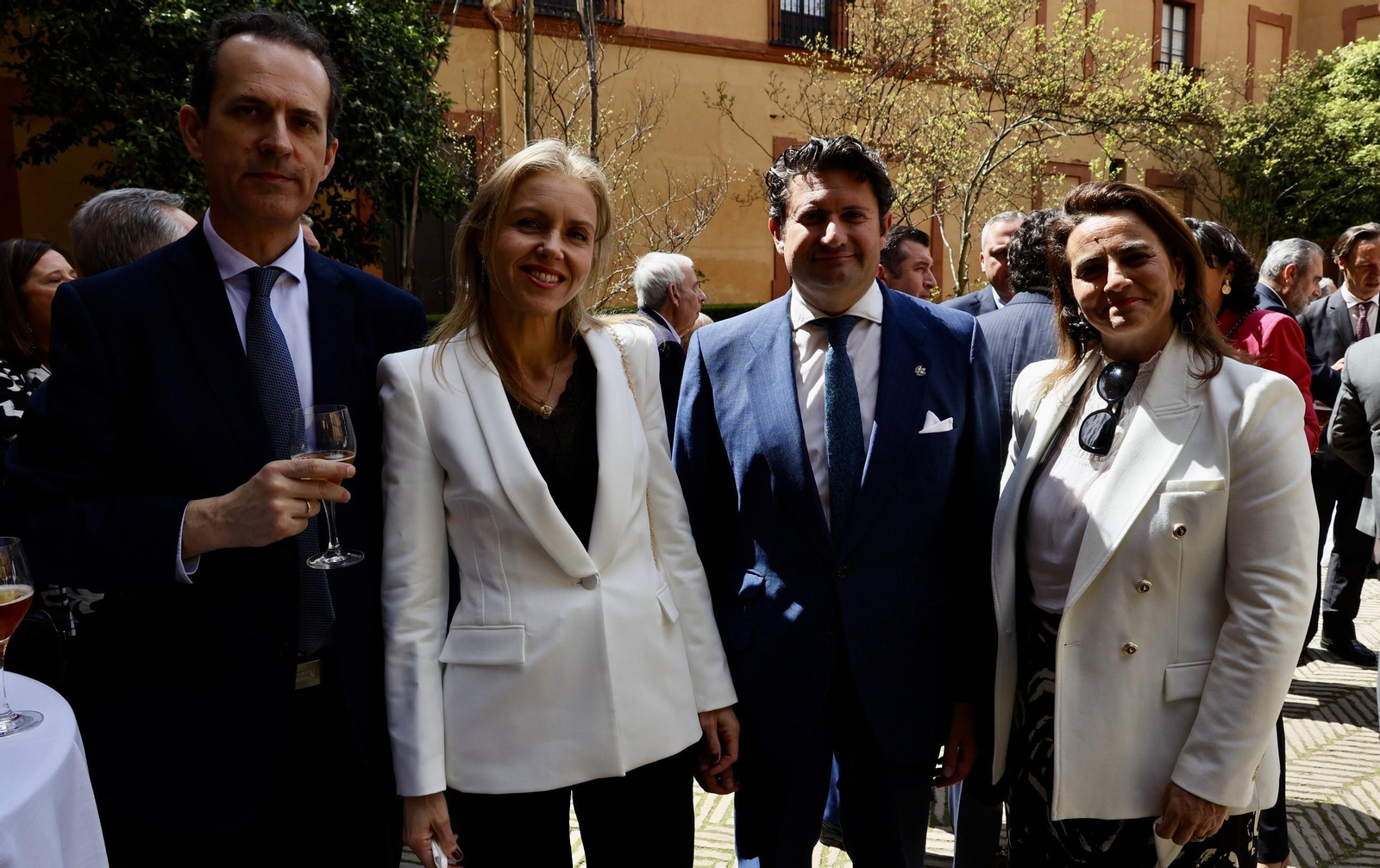 Recepción en el Alcázar tras el Pregón