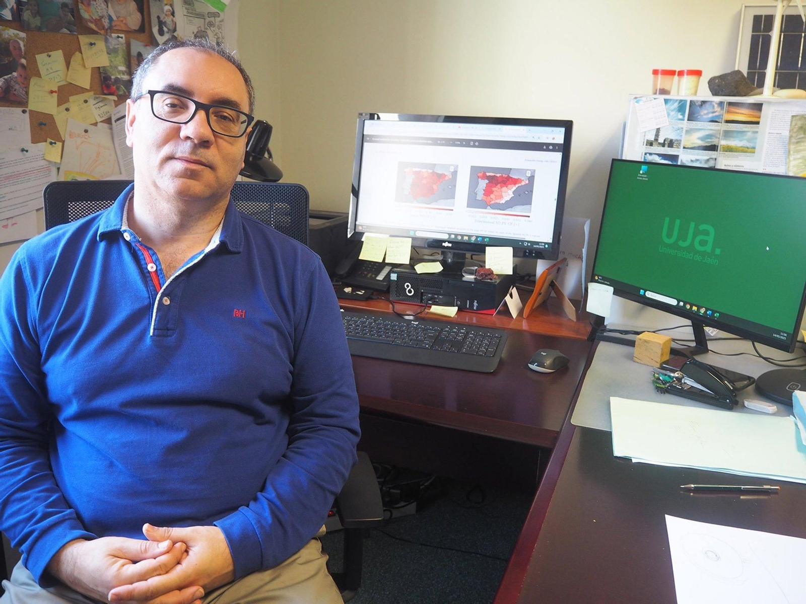 El investigador de la UJA Antonio David Pozo.