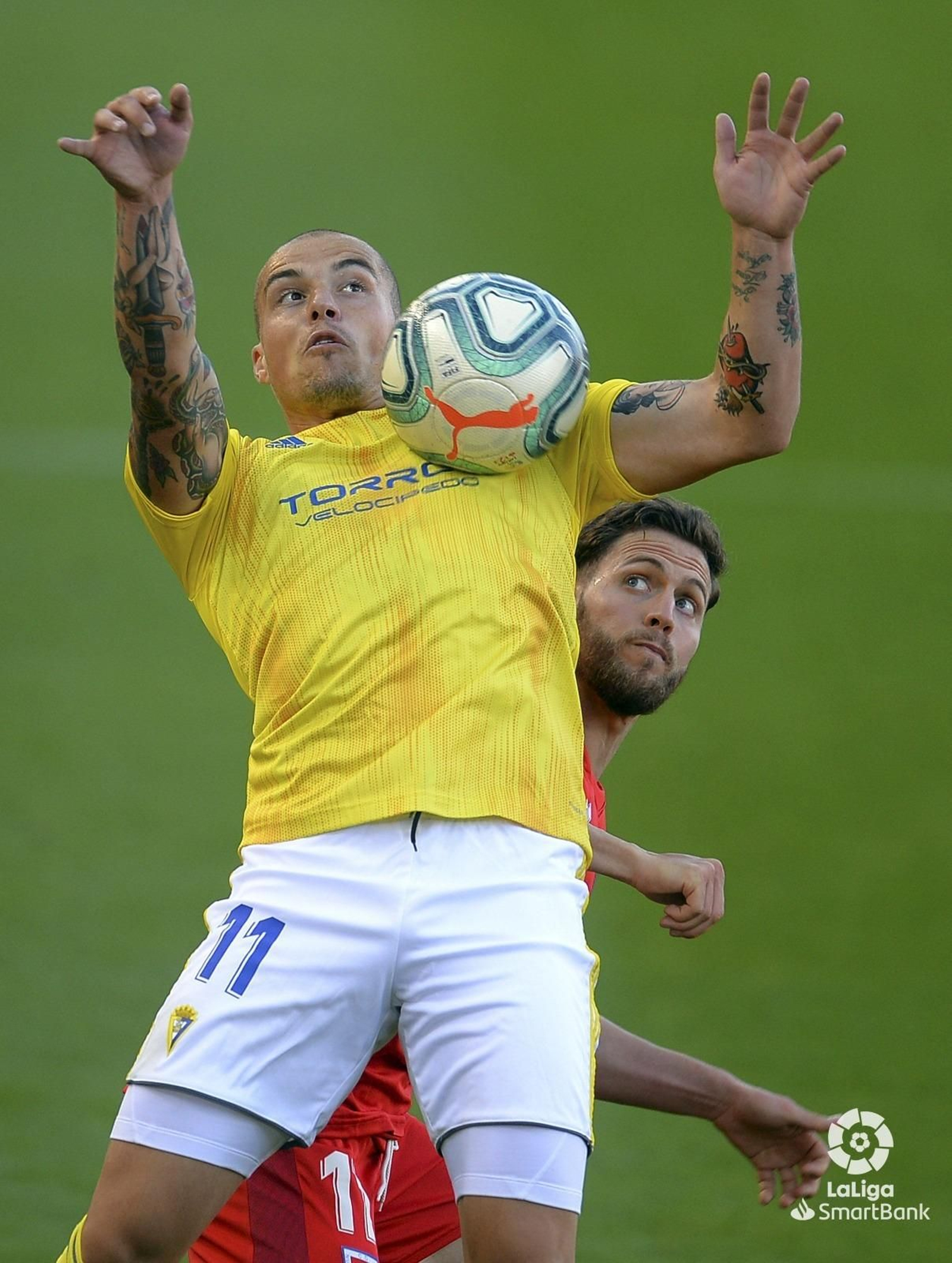 Las imágenes del Numancia-Cádiz