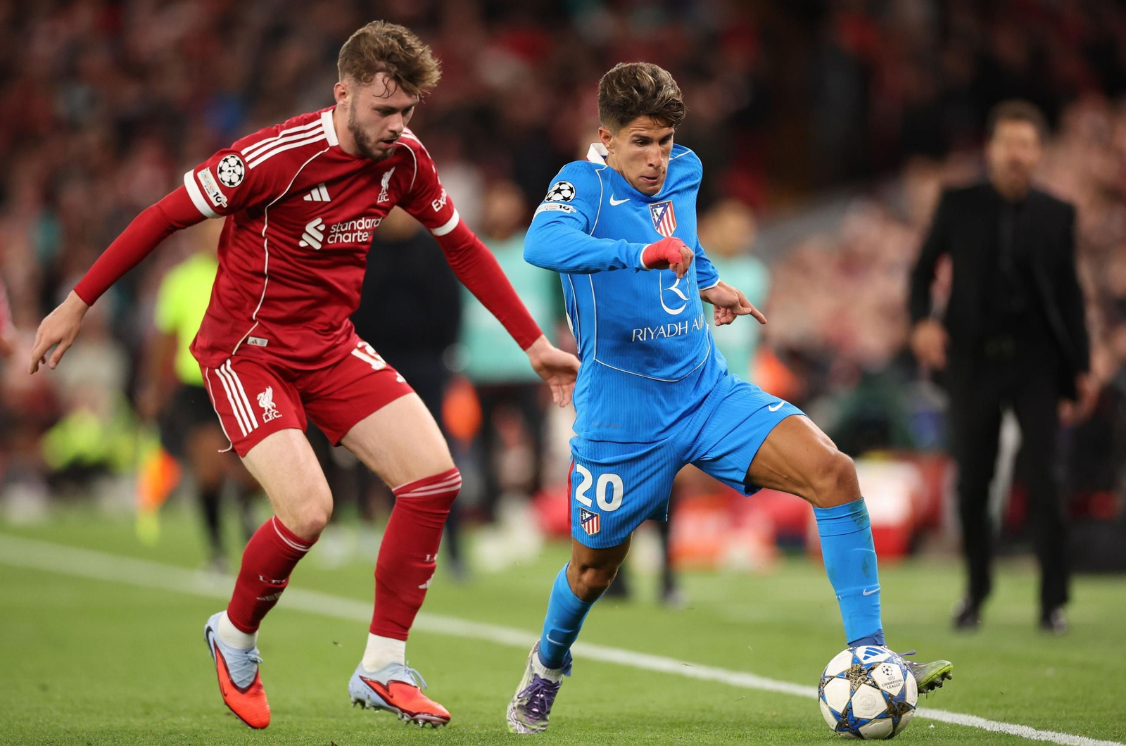 Las fotos del Liverpool - Atlético de Madrid