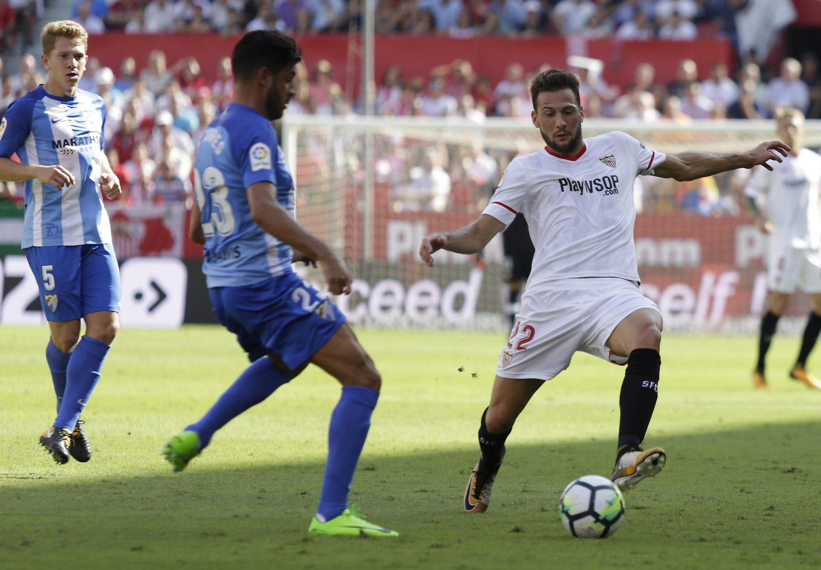 El Sevilla FC-Málaga FC, en imágenes