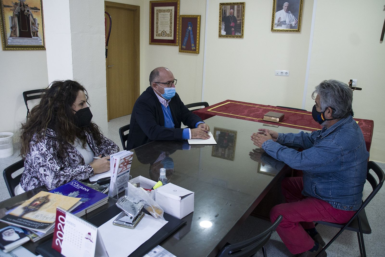 Reunión del Consejo de Hermandades con la Asociación de Reyes Magos.