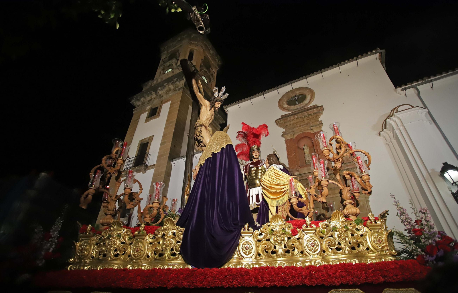 Fotos del Viernes Santo en Algeciras: Santo Entierro, Misericordia y Sagrada Mortaja