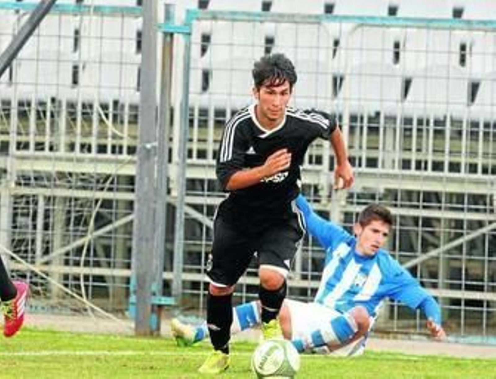 Ñito, durante el encuentro de la primera vuelta ante Industrial.