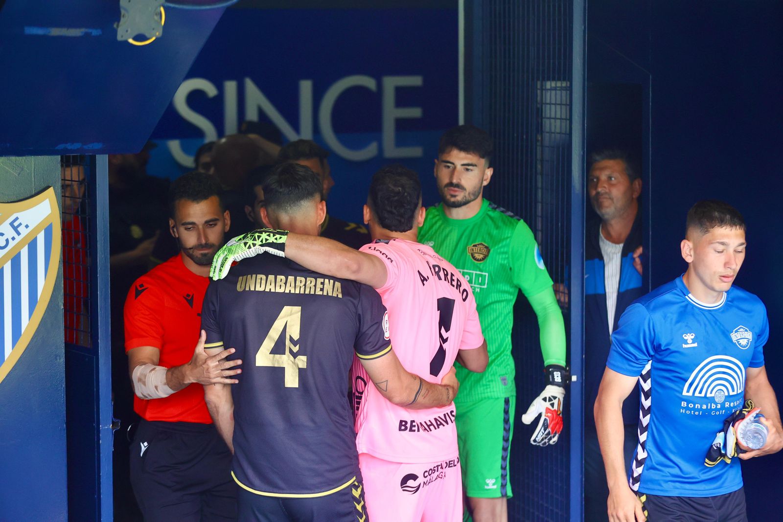 El Málaga CF - Intercity, en fotos