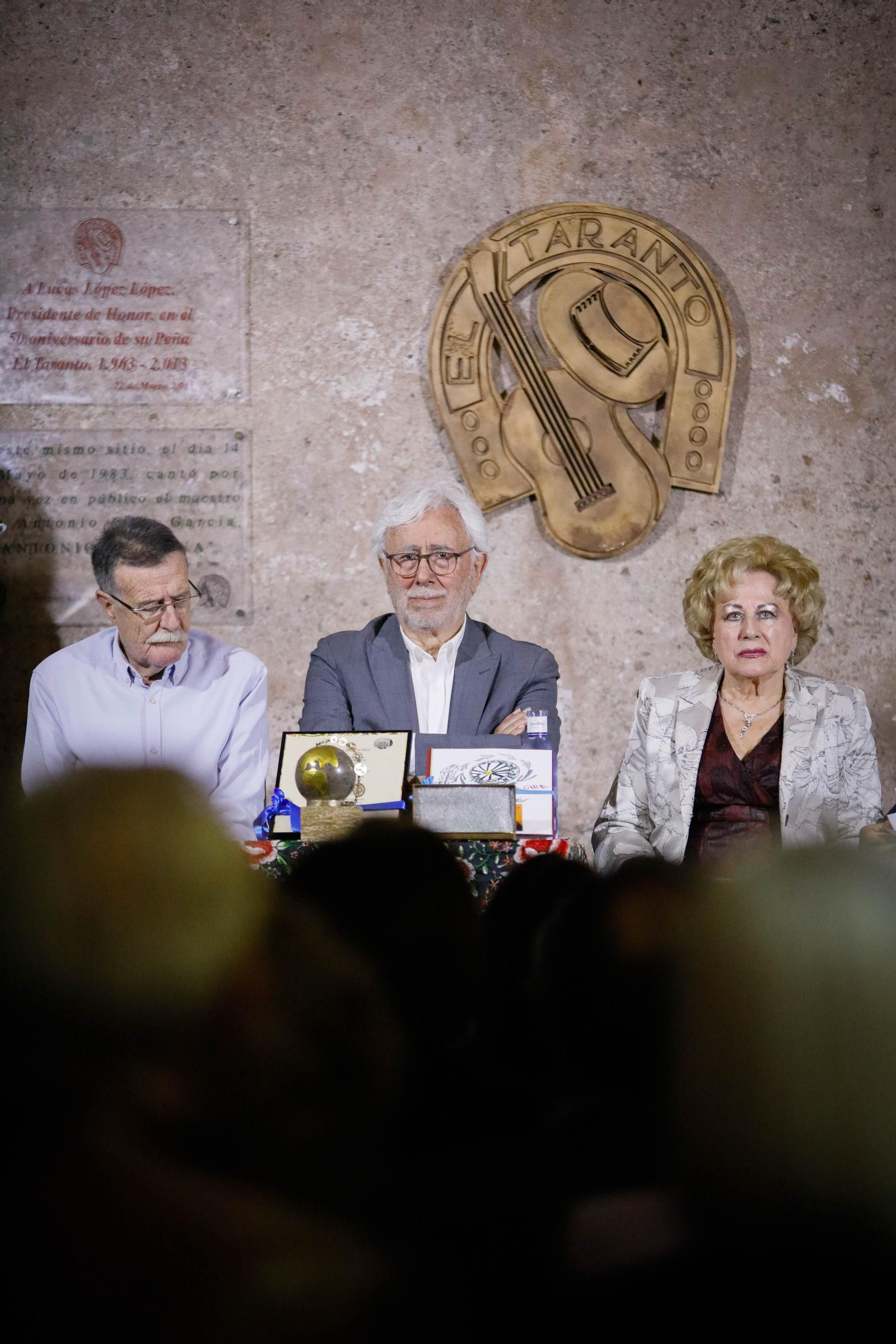 Entrega de Anagrama de Oro y Brillantes de la Ciudad de Almería a Andrés Caparrós en imágeness