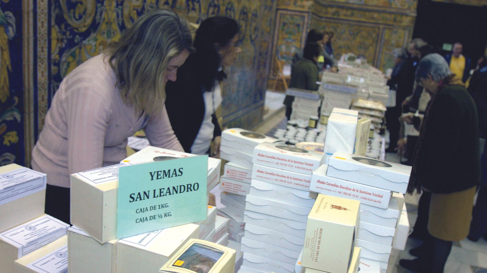 Dulces de convento. Yemas de San Leandro