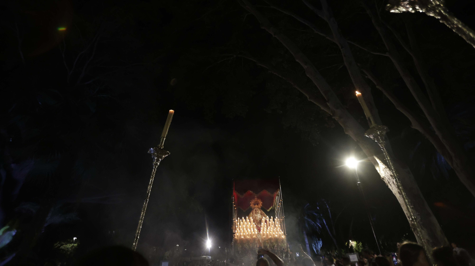 La Magna Mariana de Algeciras por el Parque María Cristina, en imágenes