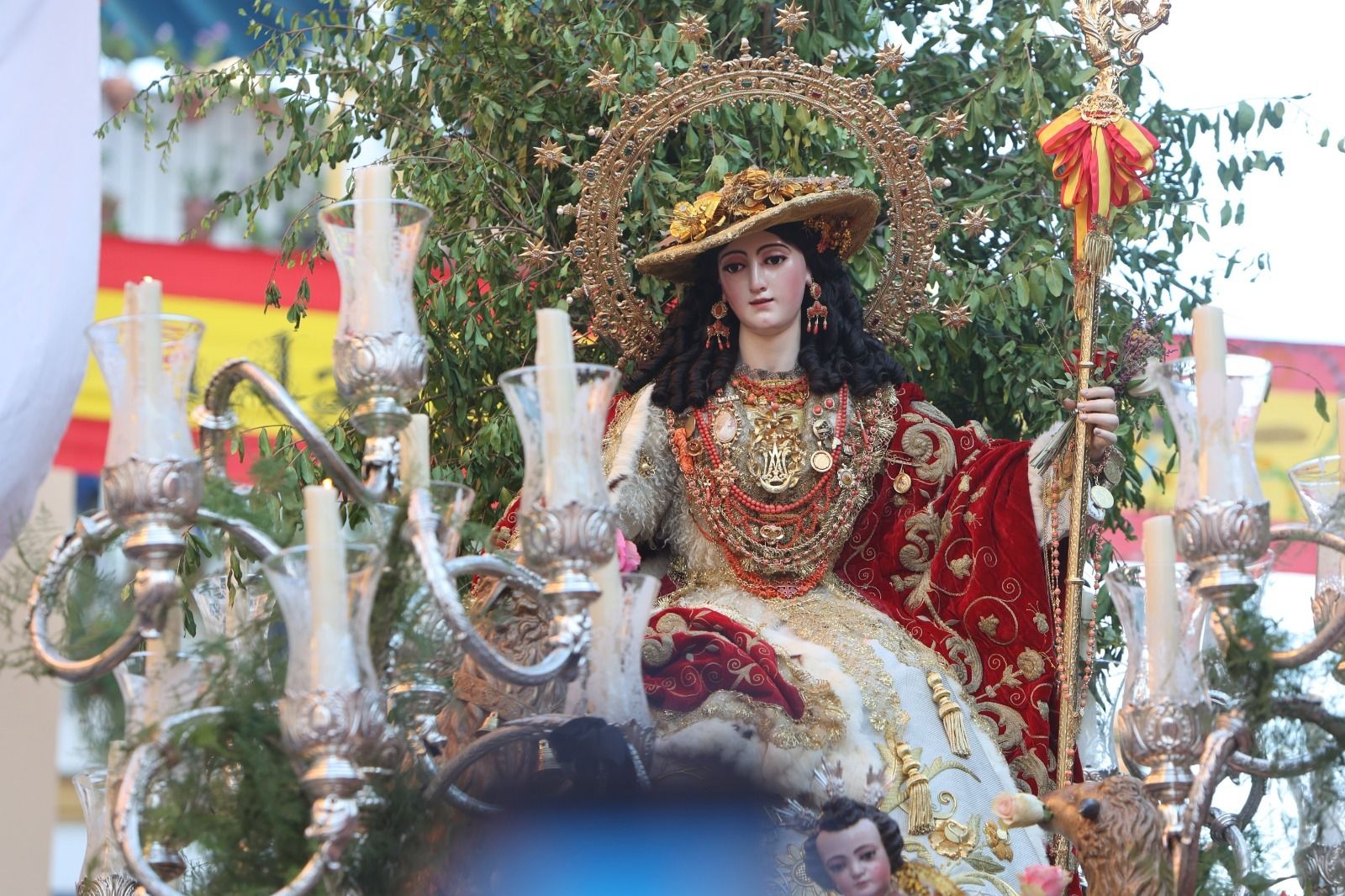 Las imágenes de la procesión de la Divina Pastora de Triana