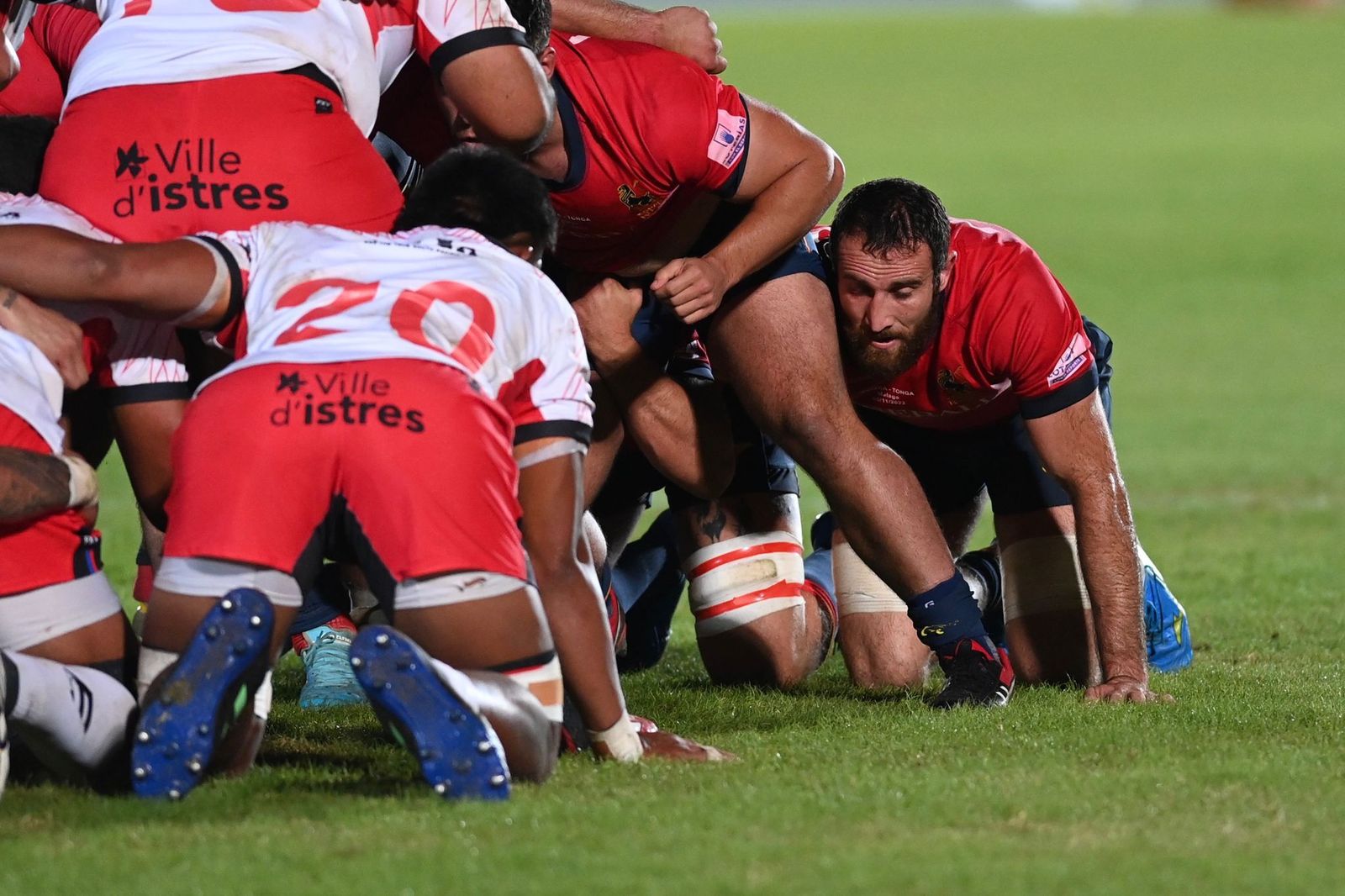 Las fotos del España-Tonga de rugby en Málaga