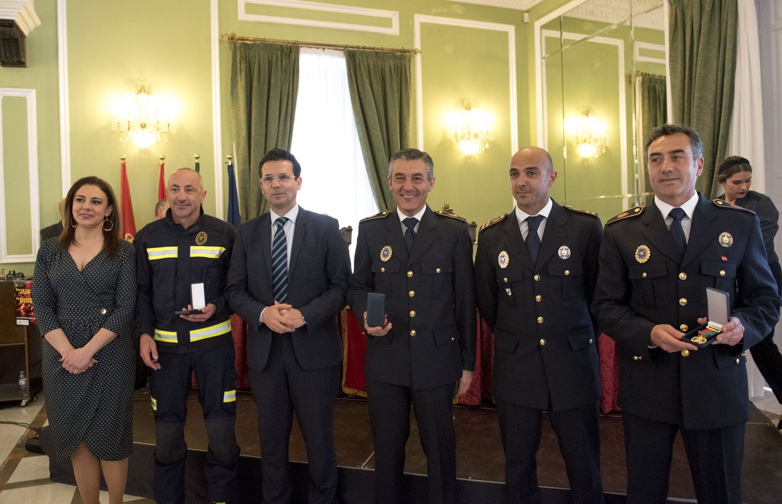 El anuncio tuvo lugar el viernes en el acto de entrega de premios del patrón de los Bomberos.